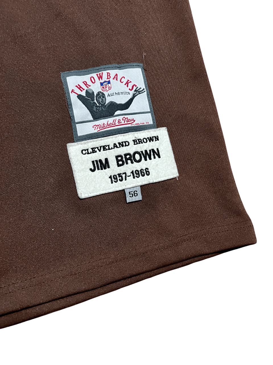 Mitchell & Ness Jim Brown Cleveland Browns Mitchell & Ness Vintage Jersey Size US XXL / EU 58 / 5 - 3 Thumbnail