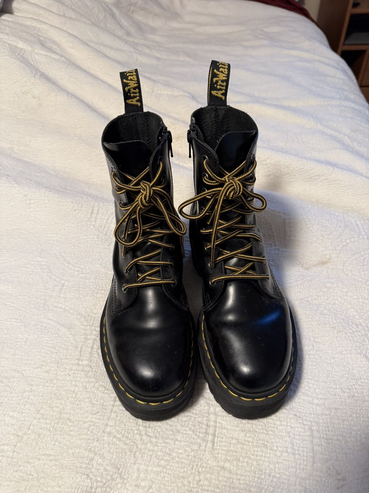 Dr. Martens Black DR. MARTENS Jadon platform boot Size US 7 / IT 37 - 3 Thumbnail