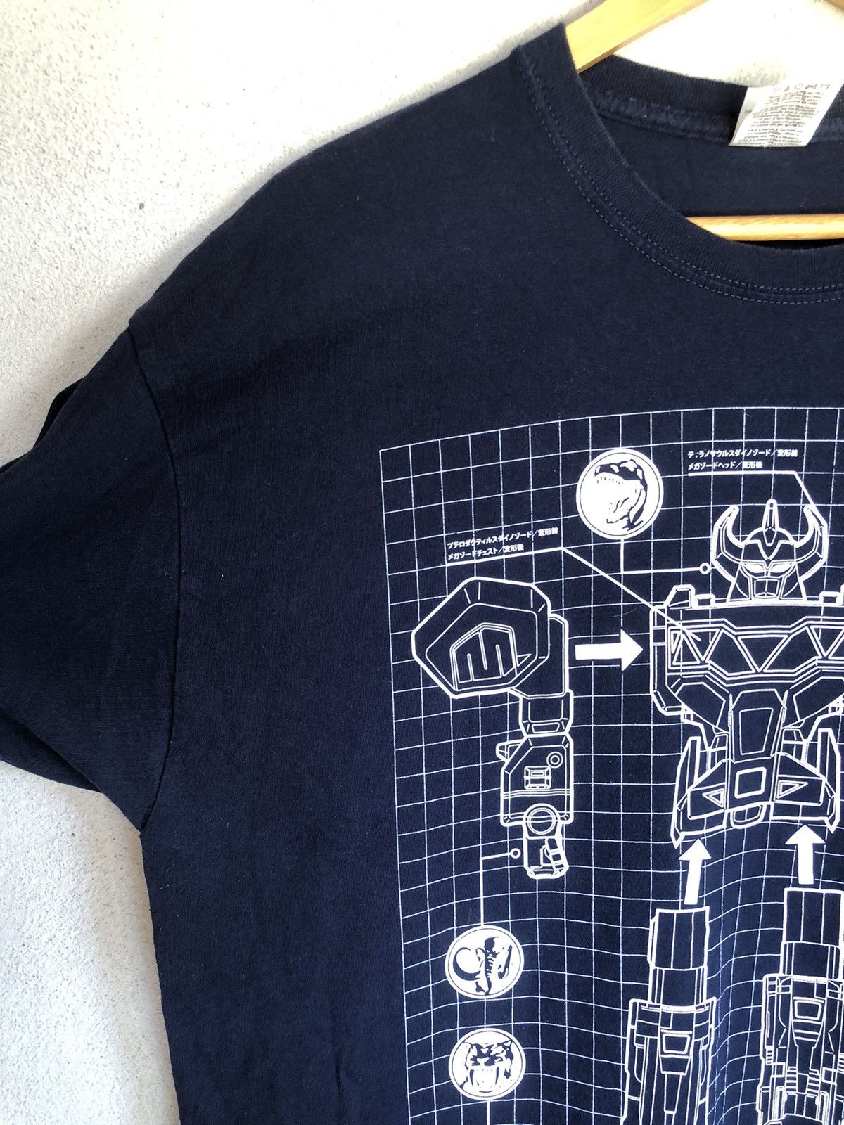 Anime × Cartoon Network × Vintage Crazy Vintage Y2K Mighty Morphin Power Rangers Tee Size US XL / EU 56 / 4 - 6 Thumbnail