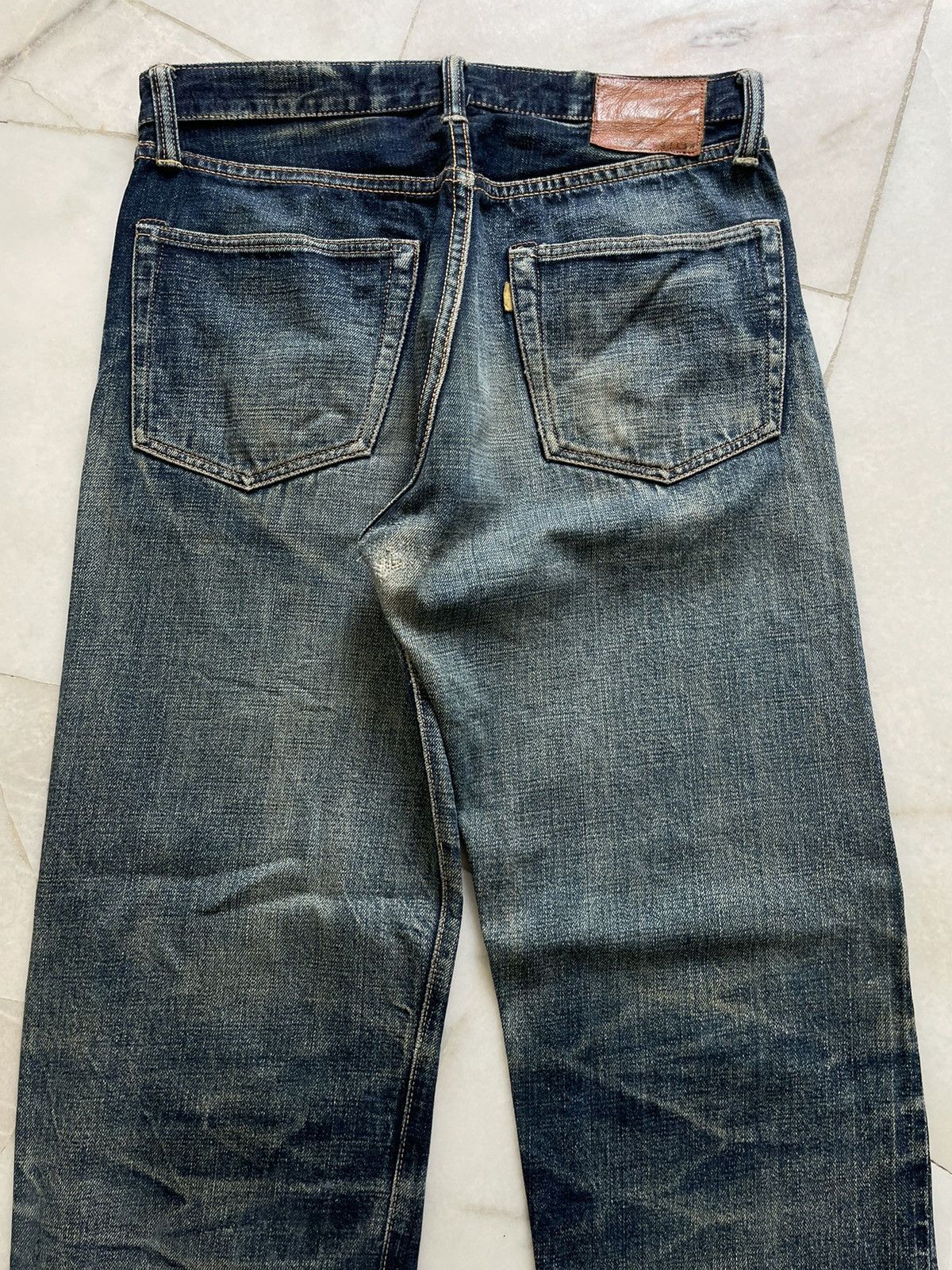 Japanese Brand Vintage Dope & Drakker Lot 1100 Selvedge Jeans Size US 31 - 4 Thumbnail