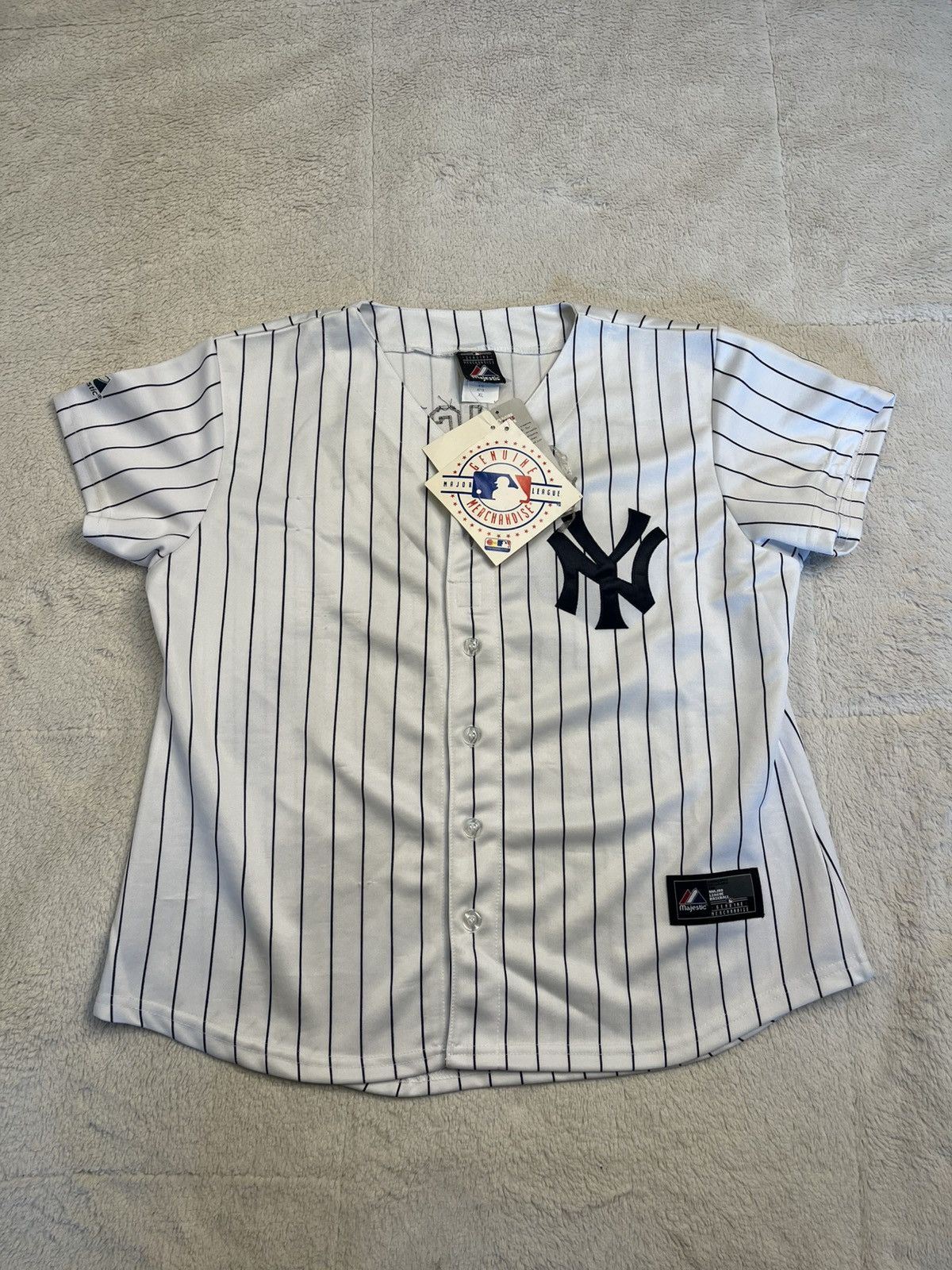 Majestic NWT New Majestic MLB New York Yankees Alex Rodriguez Jersey Size XL / US 12-14 / IT 48-50 - 1 Thumbnail