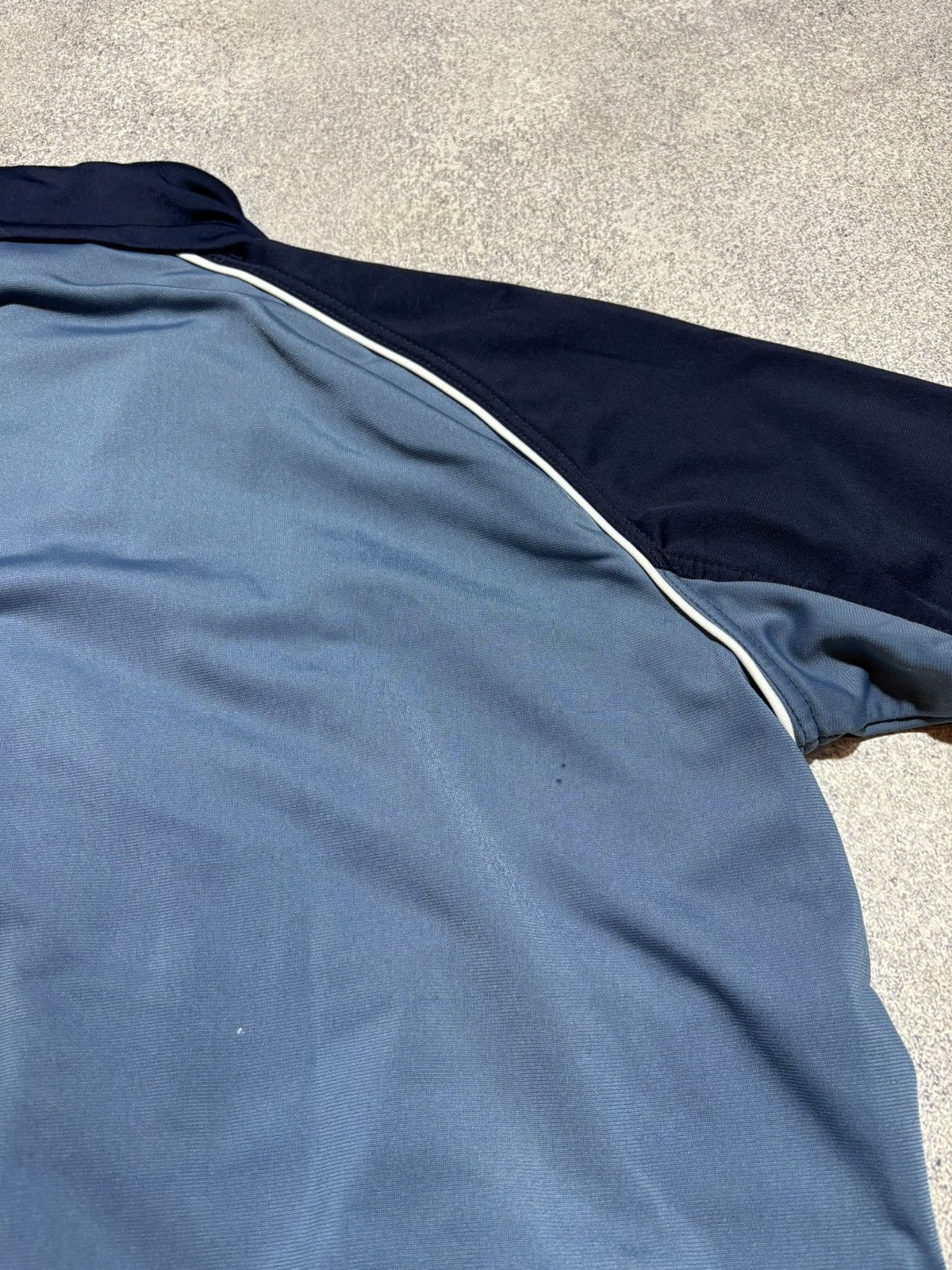 Nike × Vintage VINTAGE NIKE DRILL Y2K Full Zip Polyester Track Jacket Size US L / EU 52-54 / 3 - 10 Thumbnail