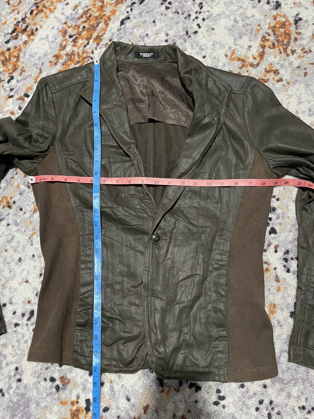 Japanese Brand × Tornado Mart TORNADO MART JAPAN BLAZER WAXED Size 40L - 7 Thumbnail