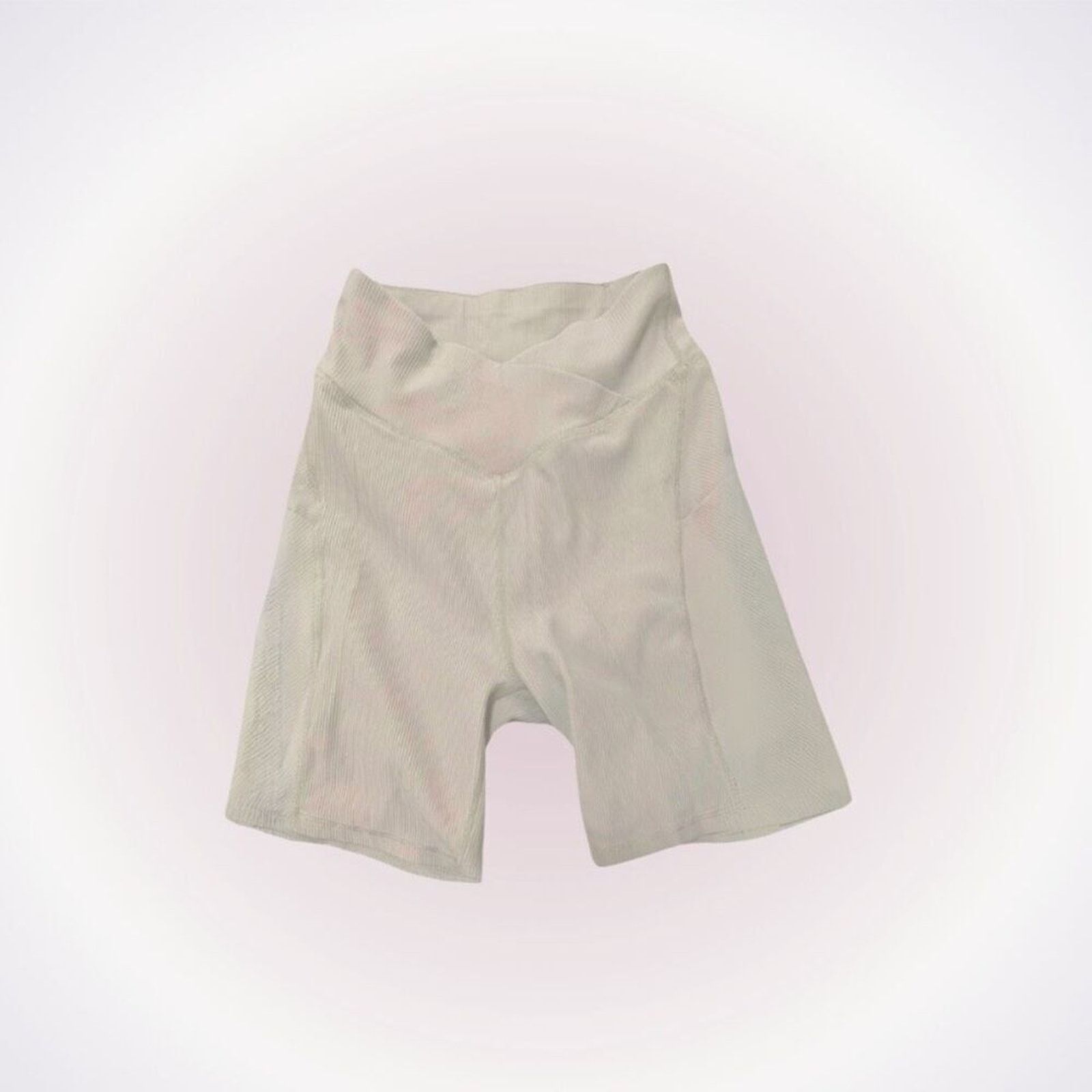 Other Cross Front Ribbed Bike Shorts | Sz S Size 27" / US 4 / IT 40 - 1 Thumbnail