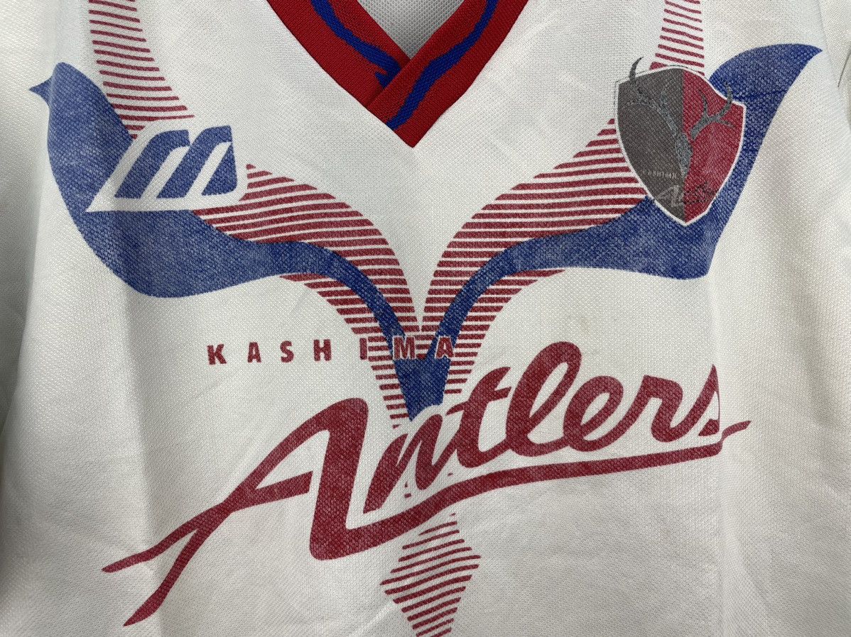 Mizuno Vintage 90s Kashima Antlers Japan jersey Size US L / EU 52-54 / 3 - 5 Thumbnail