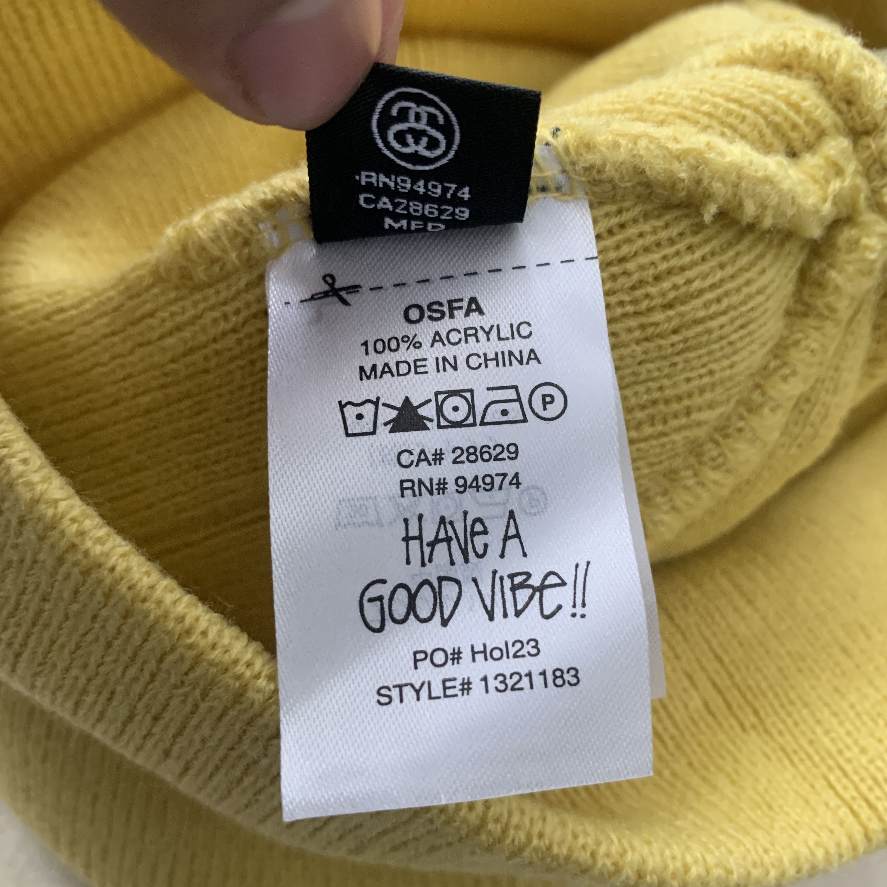 Stussy Stussy workgear skullcap Size ONE SIZE - 4 Thumbnail