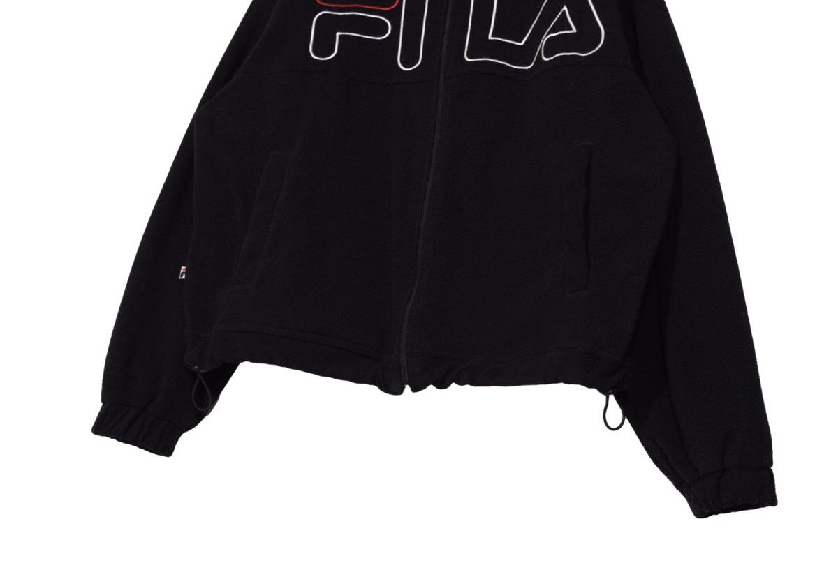Fila Fila Vintage Fleece Zip Jacket Men's M Black Size US M / EU 48-50 / 2 - 3 Thumbnail