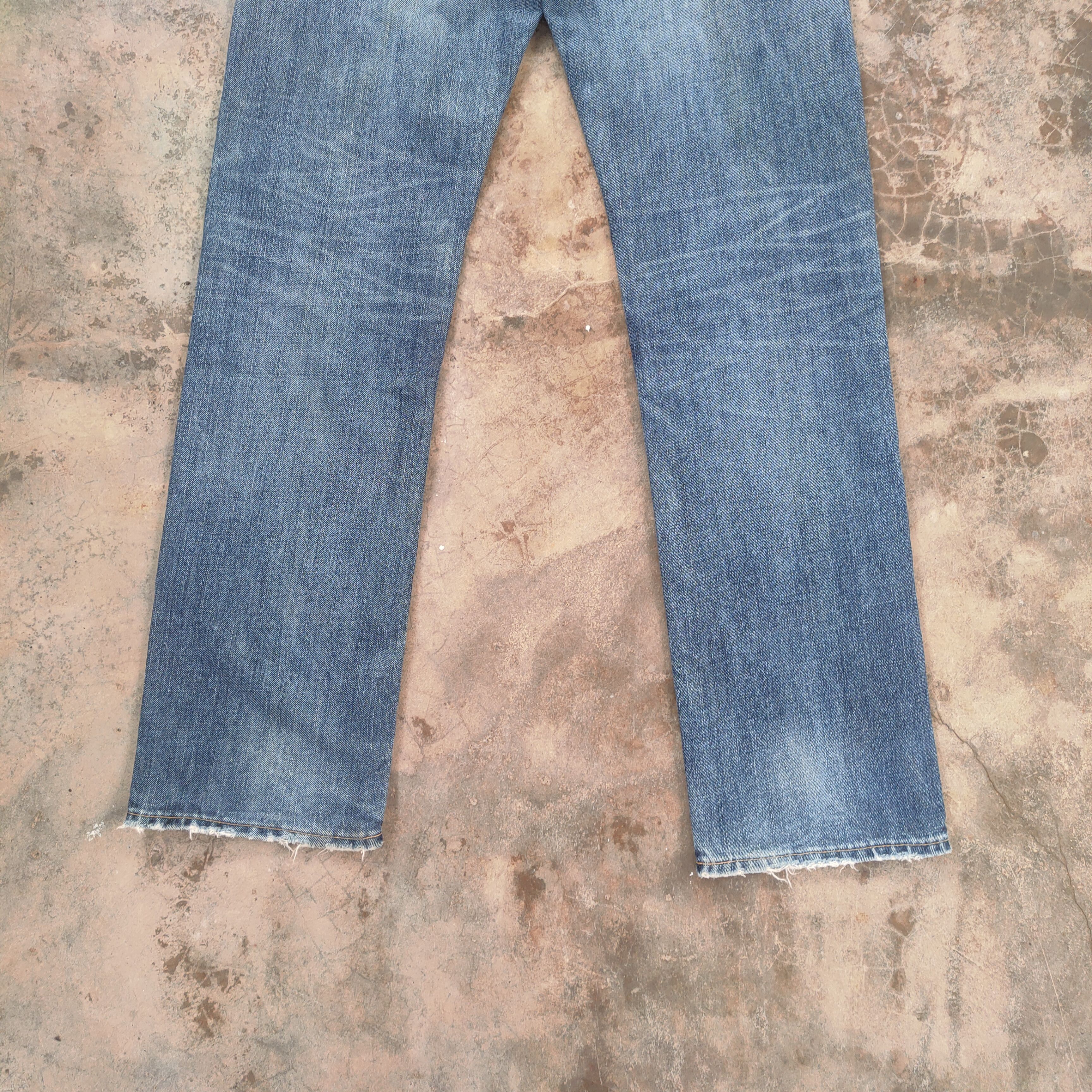 Japanese Brand # Japanese vintage faded distressed jeans denim pants Size US 30 / EU 46 - 10 Thumbnail