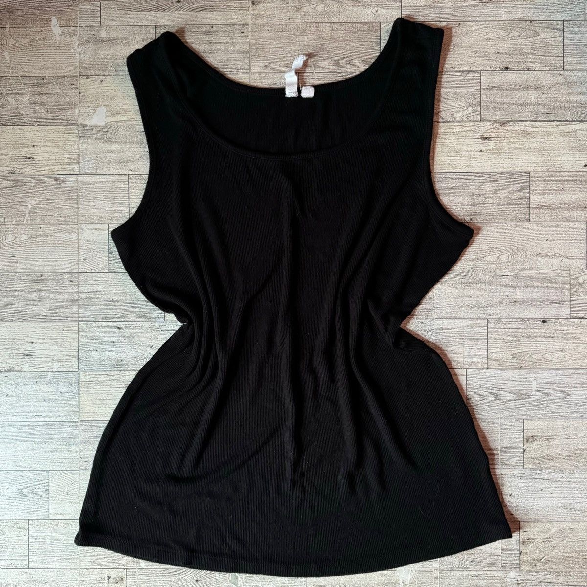 Nordstrom Cable & Gauge, Basic Black, Sleeveless Knit Blouse Size L / US 10 / IT 46 - 8 Thumbnail