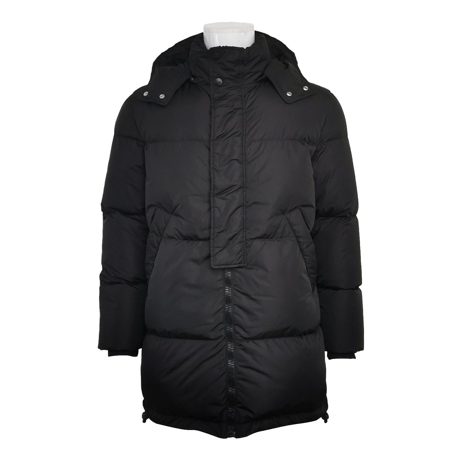 MSGM MSGM Black Quilted Hooded Puffer Jacket Size 44 Size US S / EU 44-46 / 1 - 1 Thumbnail