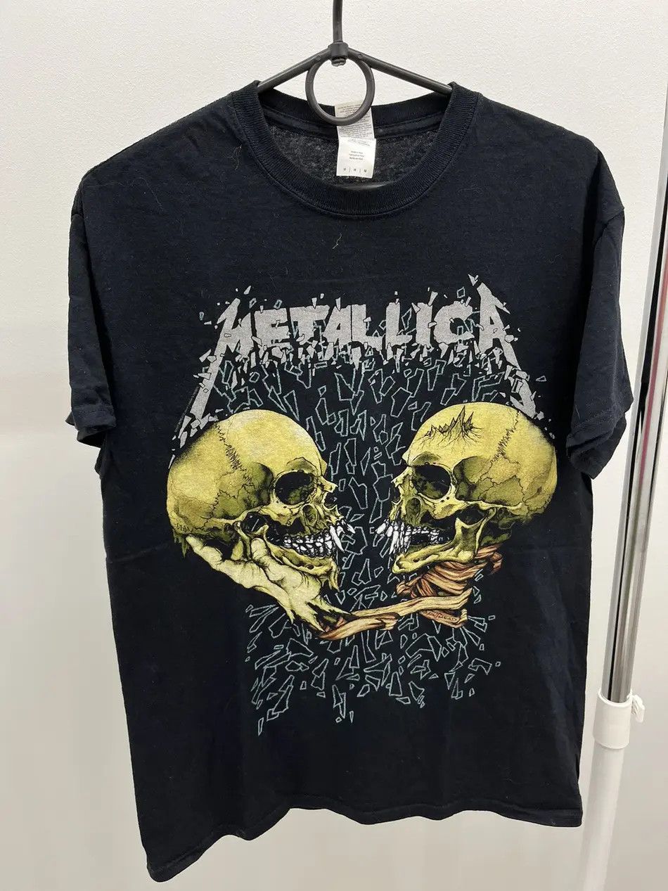 Metallica Metallica Pushead Double Skull Print Tee T-shirt Size US M / EU 48-50 / 2 - 1 Thumbnail