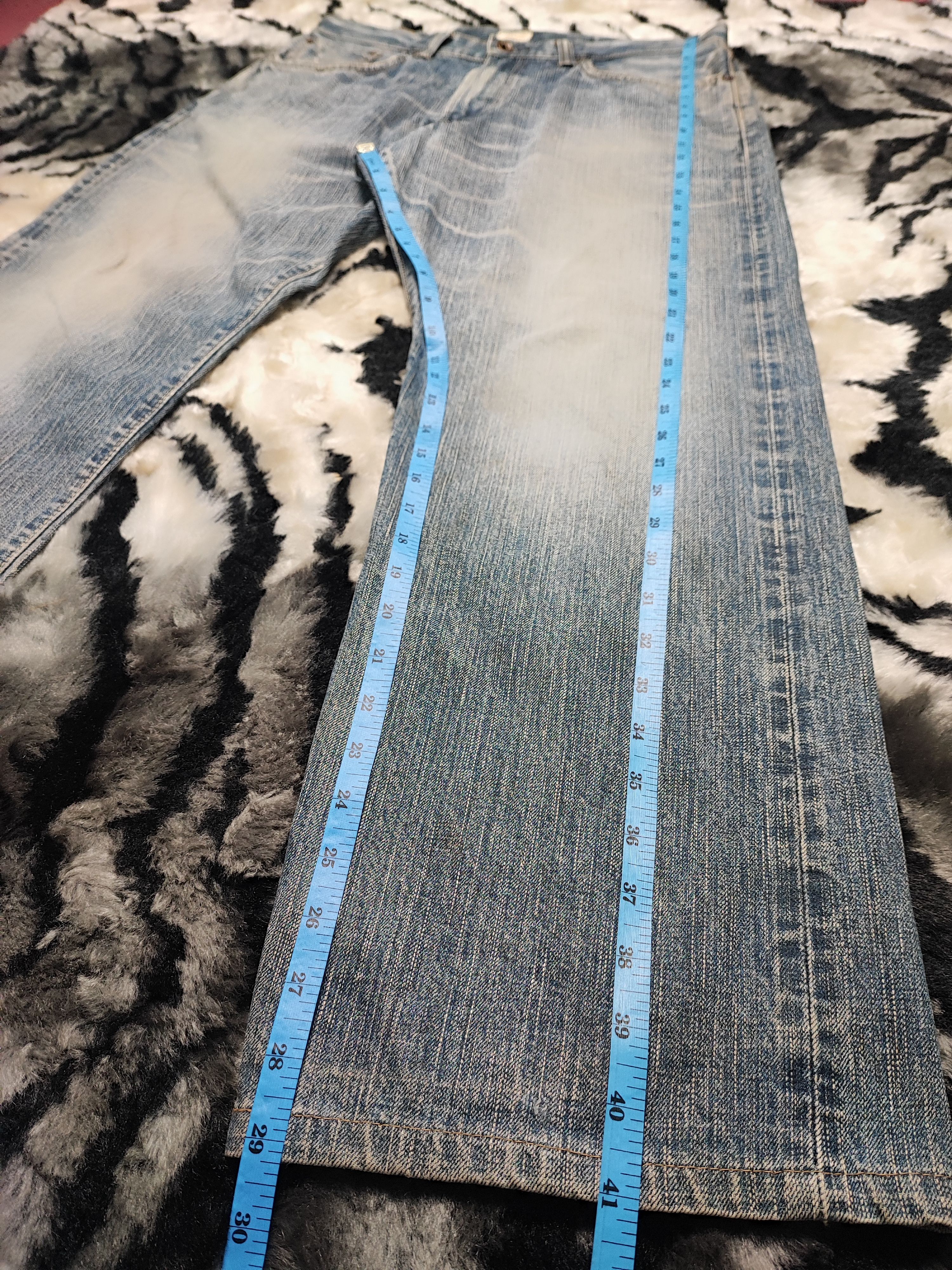 Edwin × Japanese Brand Edwin Jeans Selvedge 505Z Redline Size US 33 - 3 Thumbnail