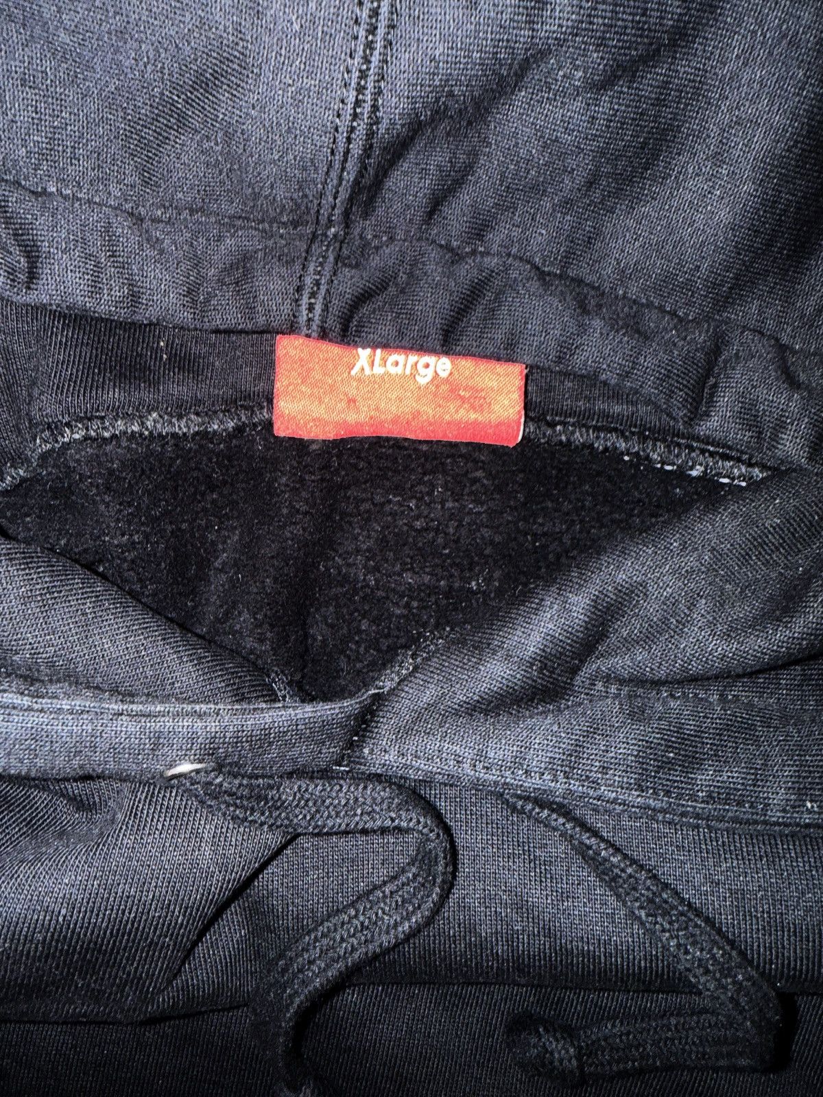 Supreme Supreme FW19 Rhinestone Script Hoodie Size US XL / EU 56 / 4 - 5 Thumbnail