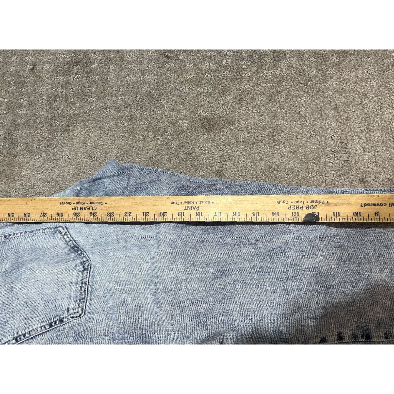 Calvin Klein Calvin Klein Jeans Straight Denim Blue Regular Men 32x24 Inseam 24 Hemmed Stretch 5-Pocket Mid Rise 32x24 Sz 32 Blue Jeans Size US 32 / EU 48 - 7 Thumbnail