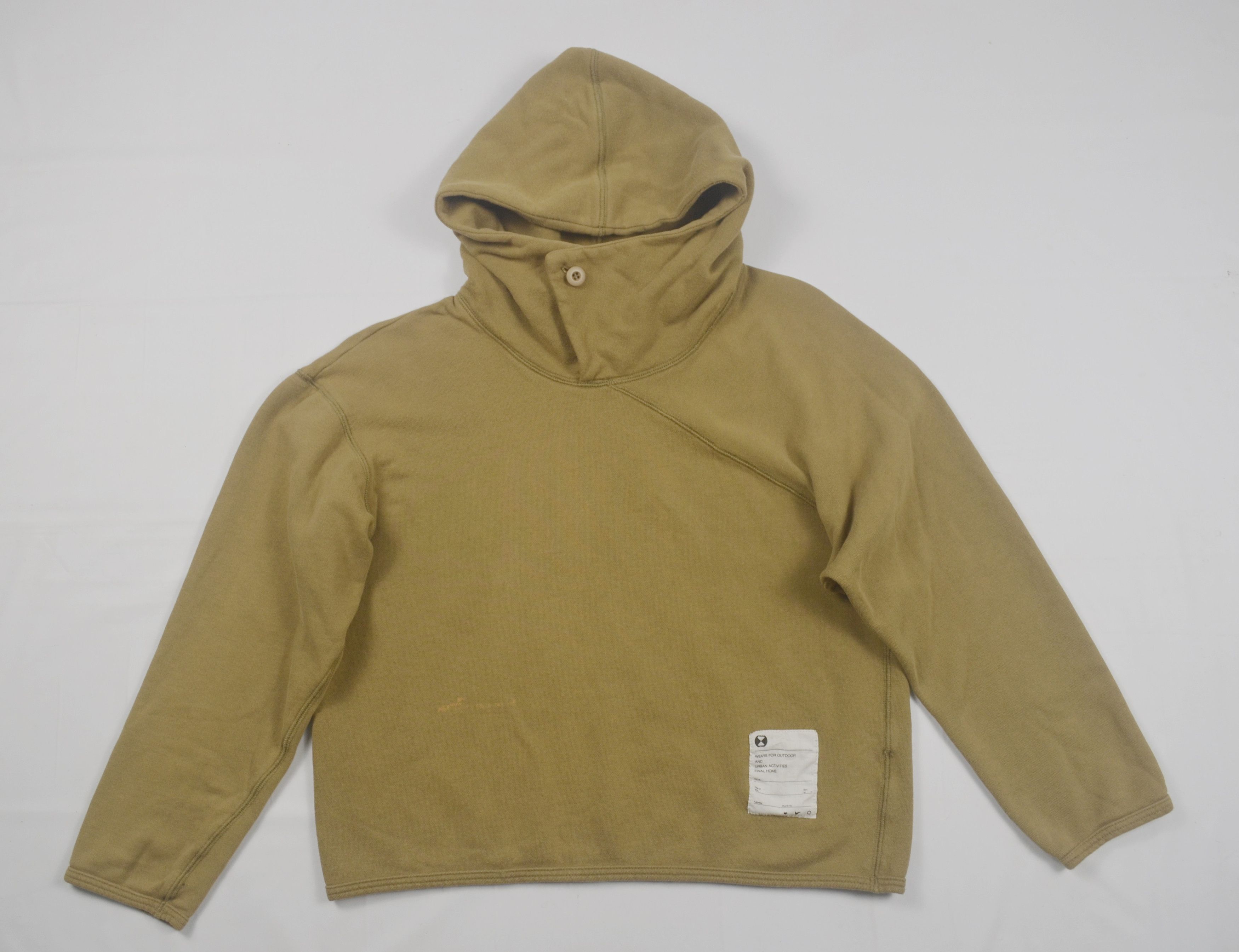 Final Home 90’s Archive Final Home Brown Hoodie Mock Neck Size US S / EU 44-46 / 1 - 1 Thumbnail