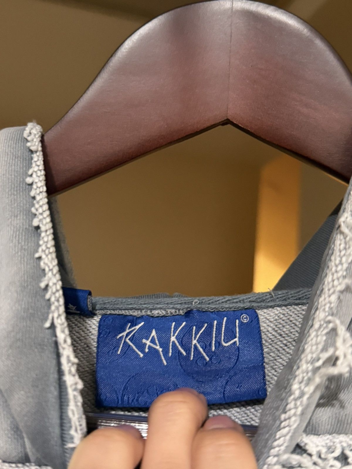 Japanese Brand 1 of 1 Rakkiu Distressed Hoodie Size US M / EU 48-50 / 2 - 4 Thumbnail