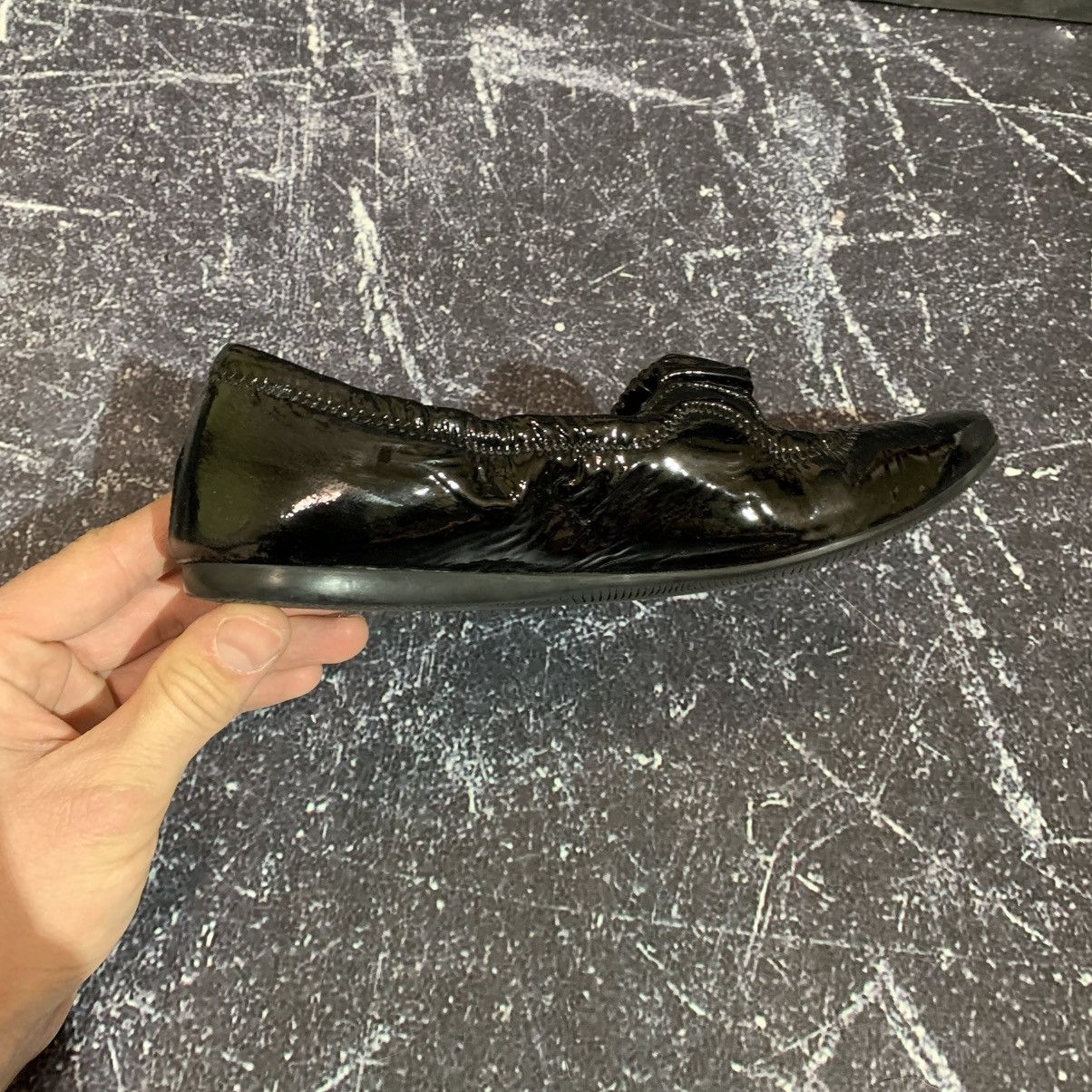 Prada Prada Sport Patent Leather Scrunch Mary Jane Ballet 36 Size Size US 6 / IT 36 - 11 Thumbnail