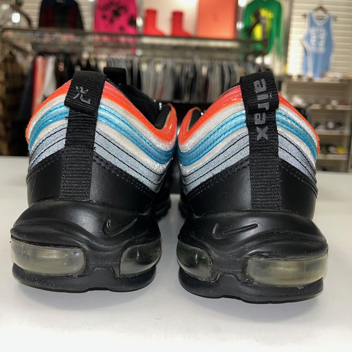 Nike Size 12 - Nike Air Max 97 Neon Seoul CI1503-001 Size US 12 / EU 45 - 4 Thumbnail