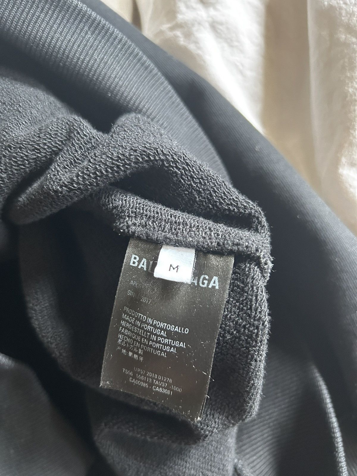 Balenciaga Balenciaga back logo hoodie Size M / US 6-8 / IT 42-44 - 4 Thumbnail