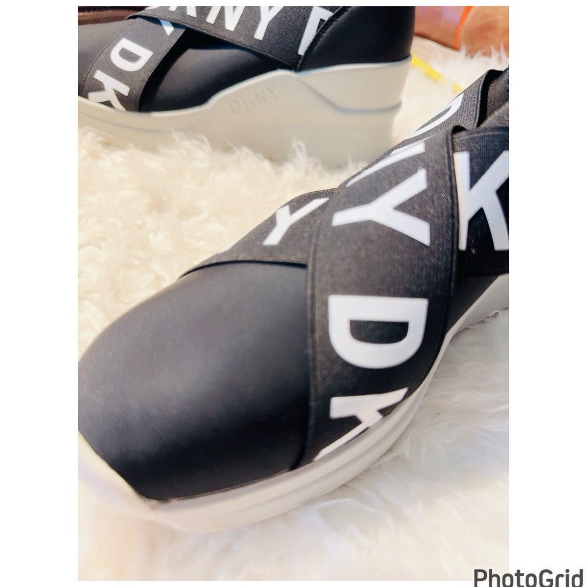 DKNY DKNY Leya Wedge Sneakers Size US 7.5 / IT 37.5 - 9 Thumbnail
