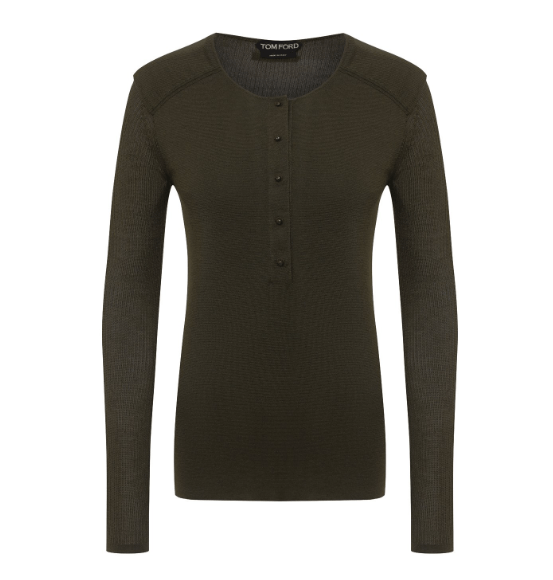 image of Tom Ford O1Loc1C0324 Mak982 Knitwear In Green, Women's (Size XS)