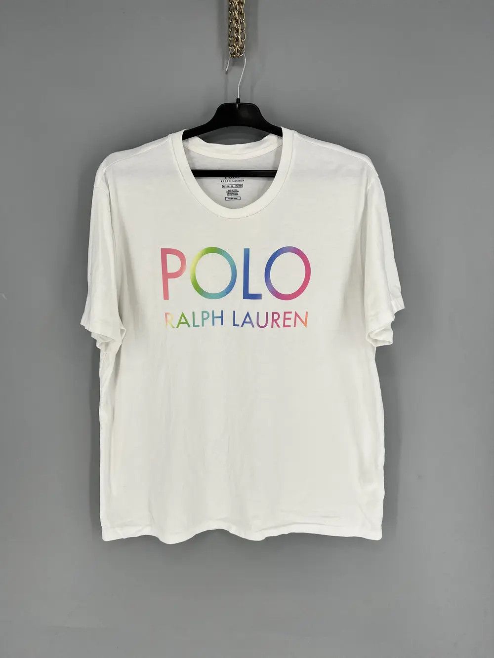 Polo Ralph Lauren Polo Ralph Lauren Alpine World Cup Racing Tee Medium White Size US XL / EU 56 / 4 - 1 Thumbnail