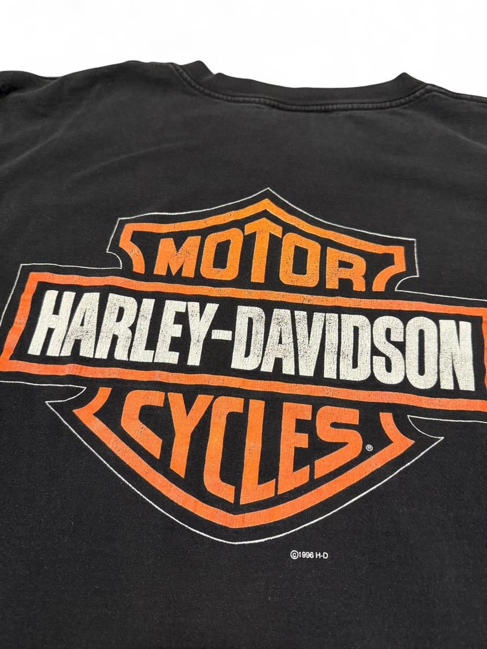 Harley Davidson Vintage 1996 single stitch Harley Davidson Milwaukee WI tee Size US XL / EU 56 / 4 - 7 Thumbnail