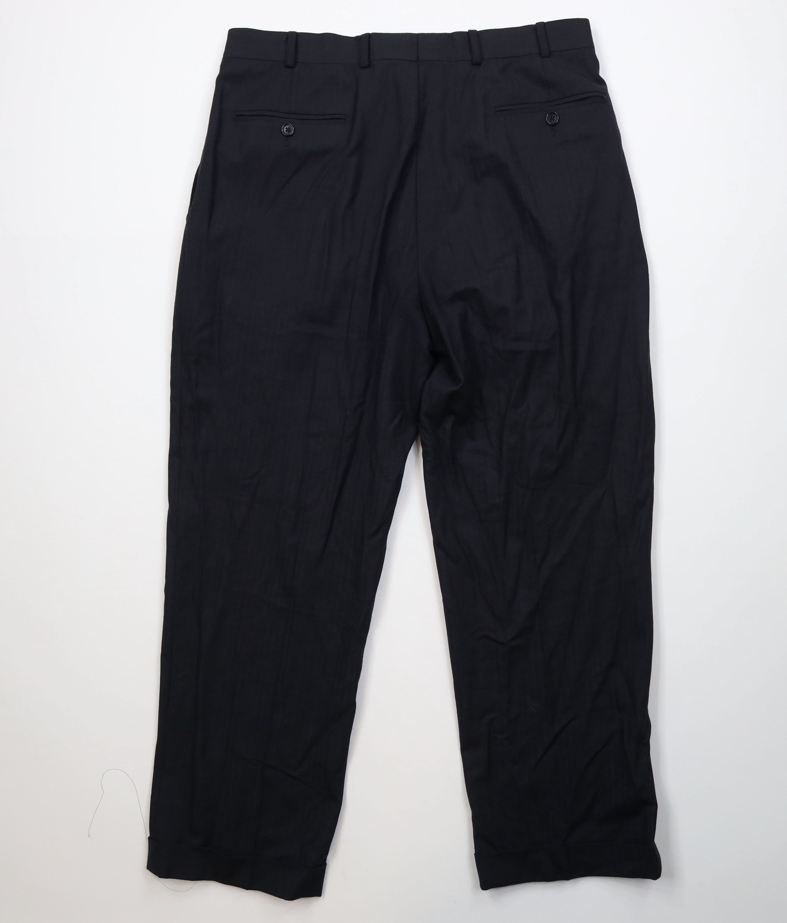 Brooks Brothers Vintage Y2K Brooks Brothers Knit Wide Leg Chino Pants Size US 35 - 8 Thumbnail