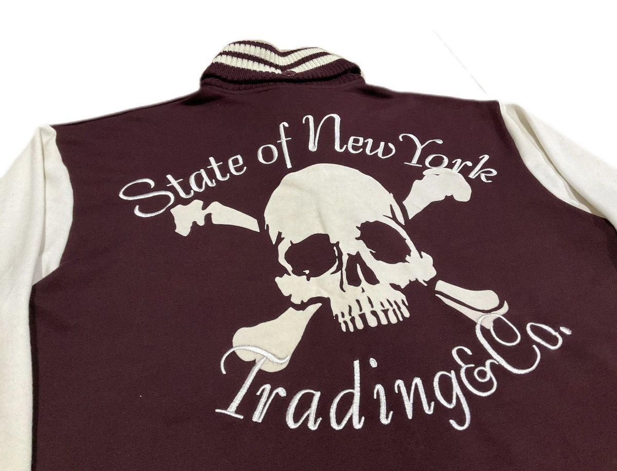 Hysteric Glamour 🔥Sick Y2K Lock Heaven Varsity Jacket Skull Death Head Size US L / EU 52-54 / 3 - 1 Thumbnail