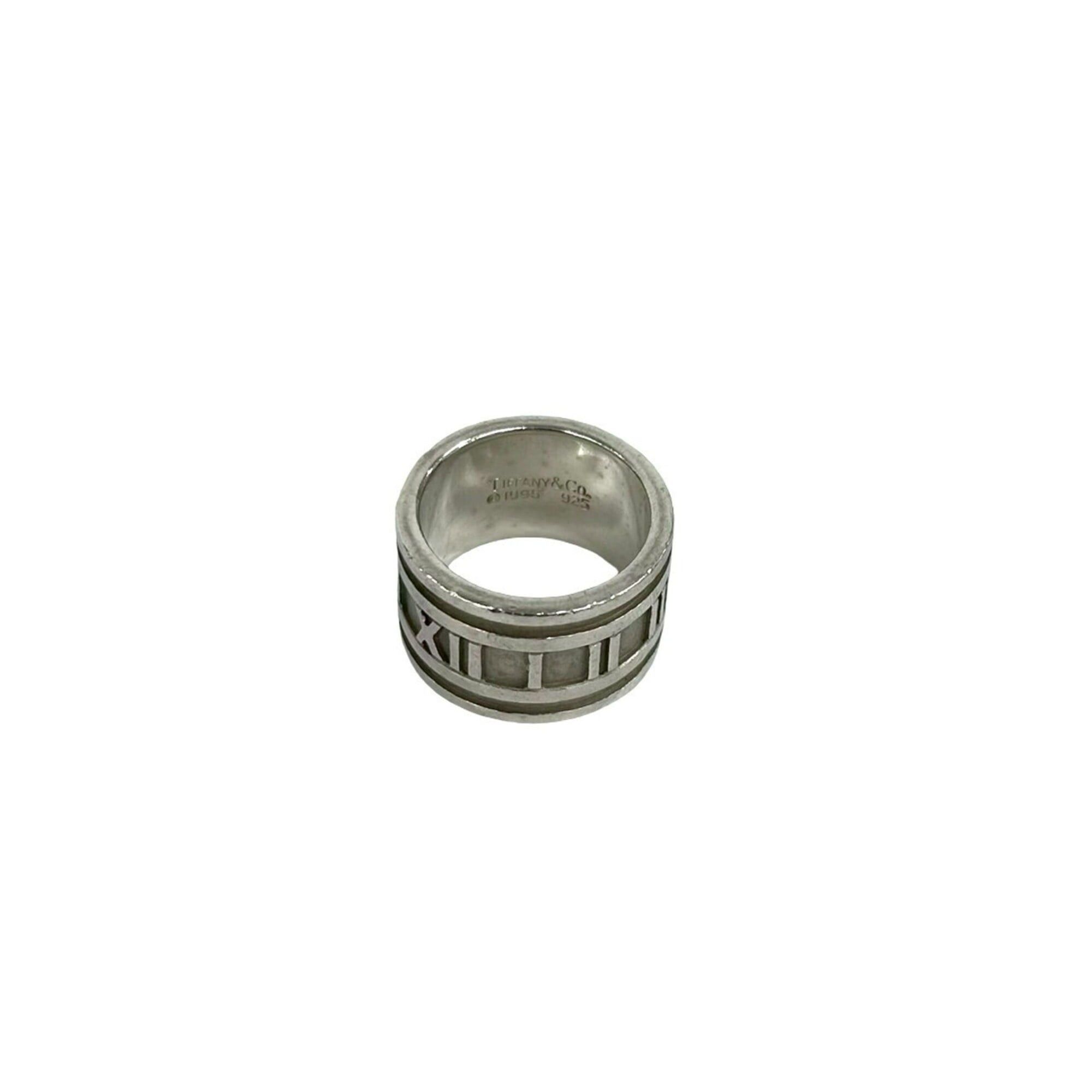 Tiffany & Co. TIFFANY&Co. Tiffany Wide Atlas Ring, Sterling Silver 925, Accessory, Silver, Item Number 27923 Size ONE SIZE - 1 Thumbnail