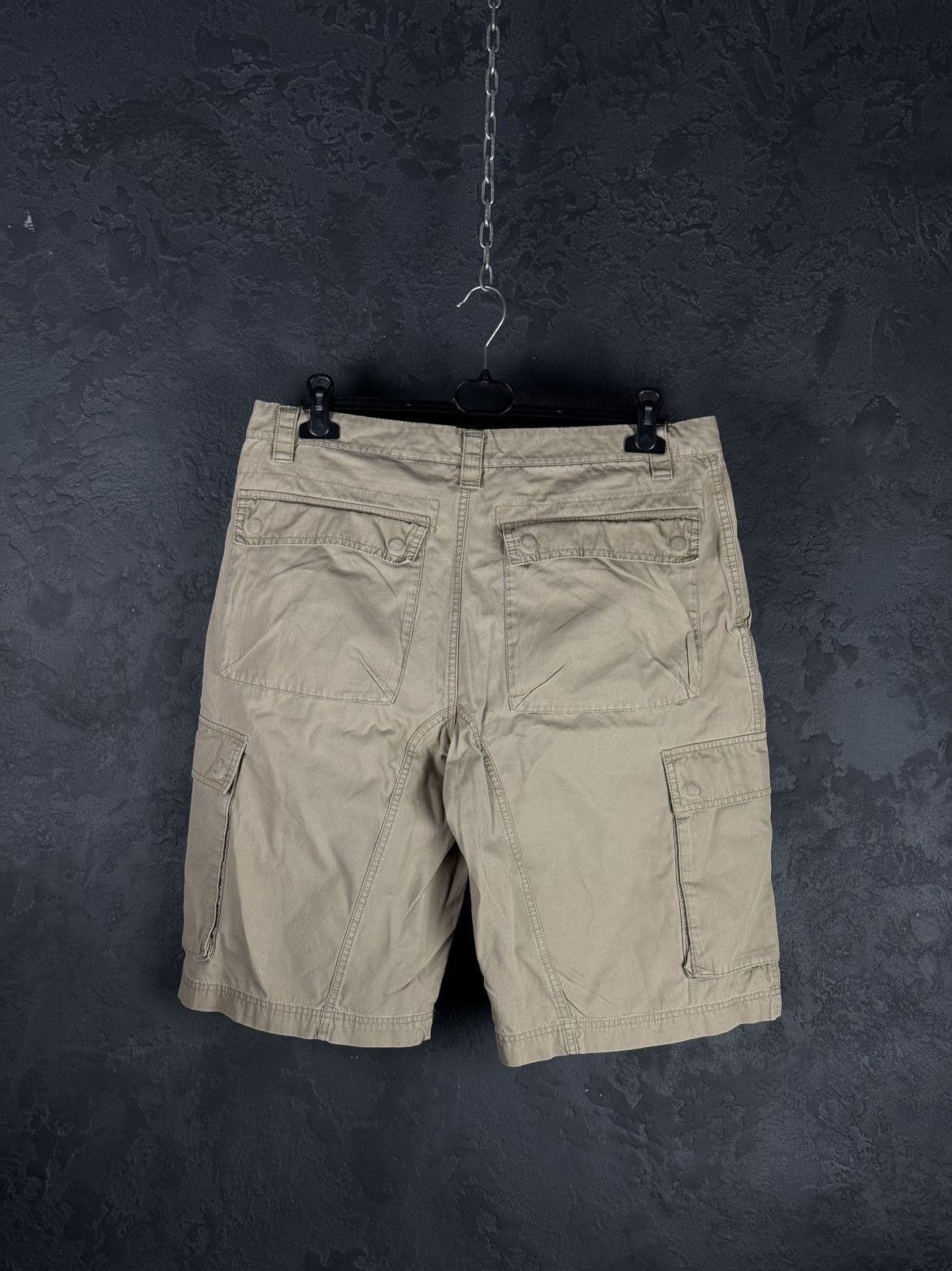 Nike Vintage Men’s Nike Beige Cargo Shorts Size L Size US 34 / EU 50 - 6 Thumbnail