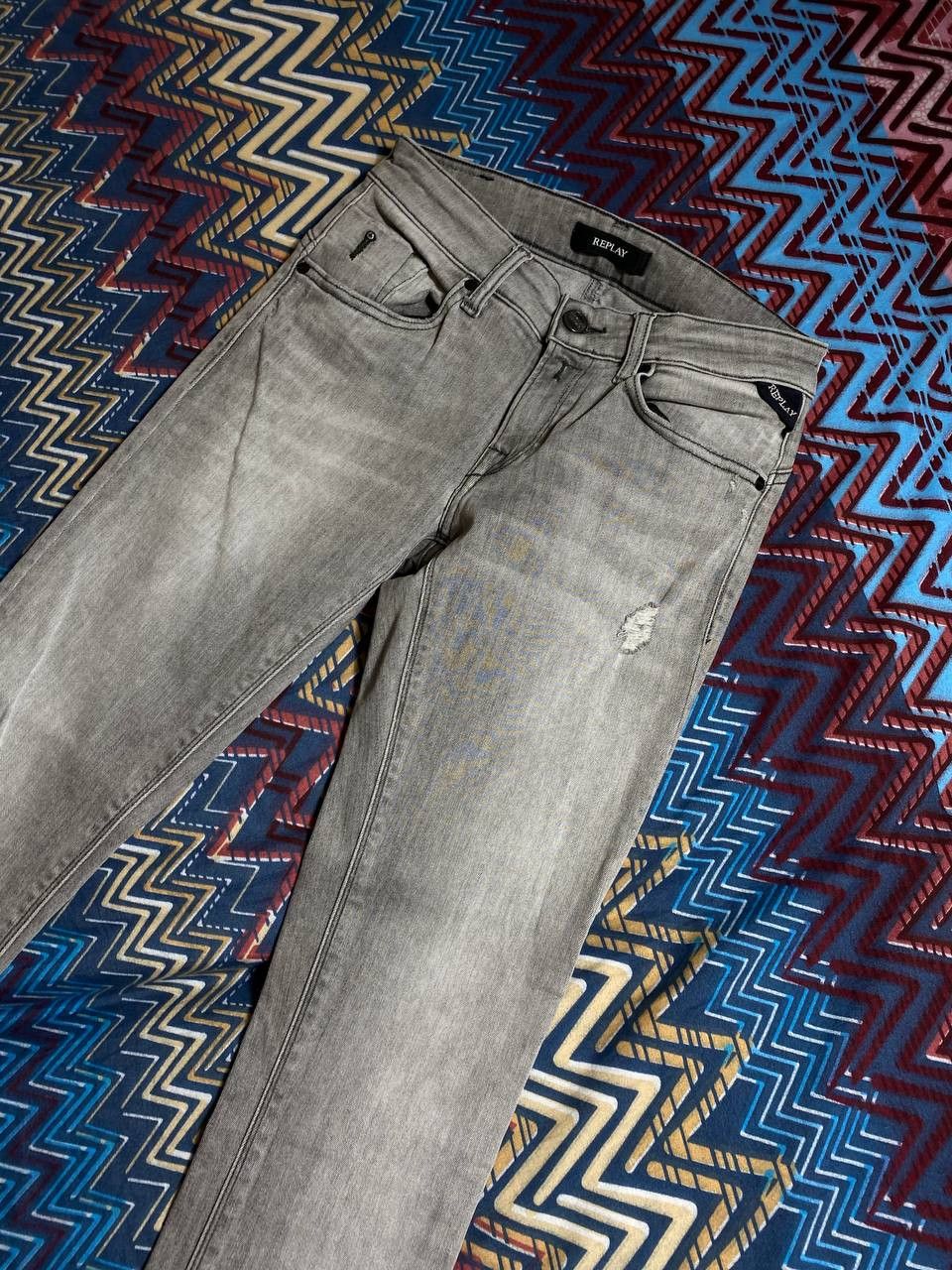 Replay × Vintage Vintage Replay Slim Skinny Denim Jeans Size 26" / US 2 / IT 38 - 12 Thumbnail