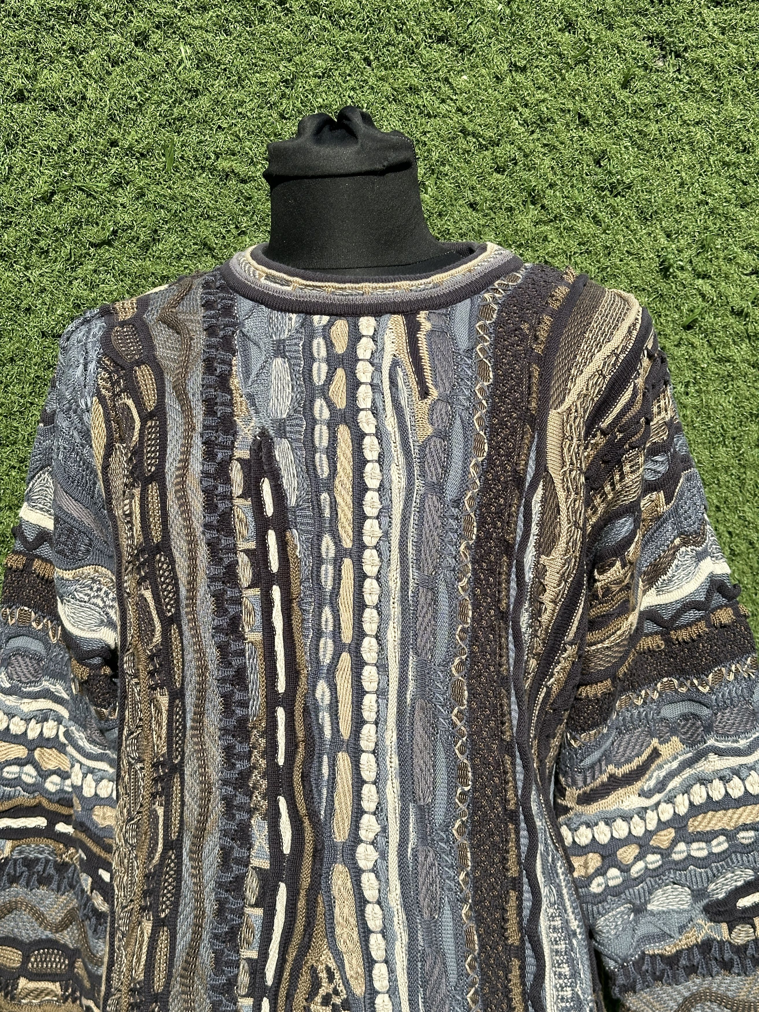 Tundra Canada Tundra 3D Textured Pattern Knit Pullover Sweater Size XL Size US XL / EU 56 / 4 - 6 Thumbnail