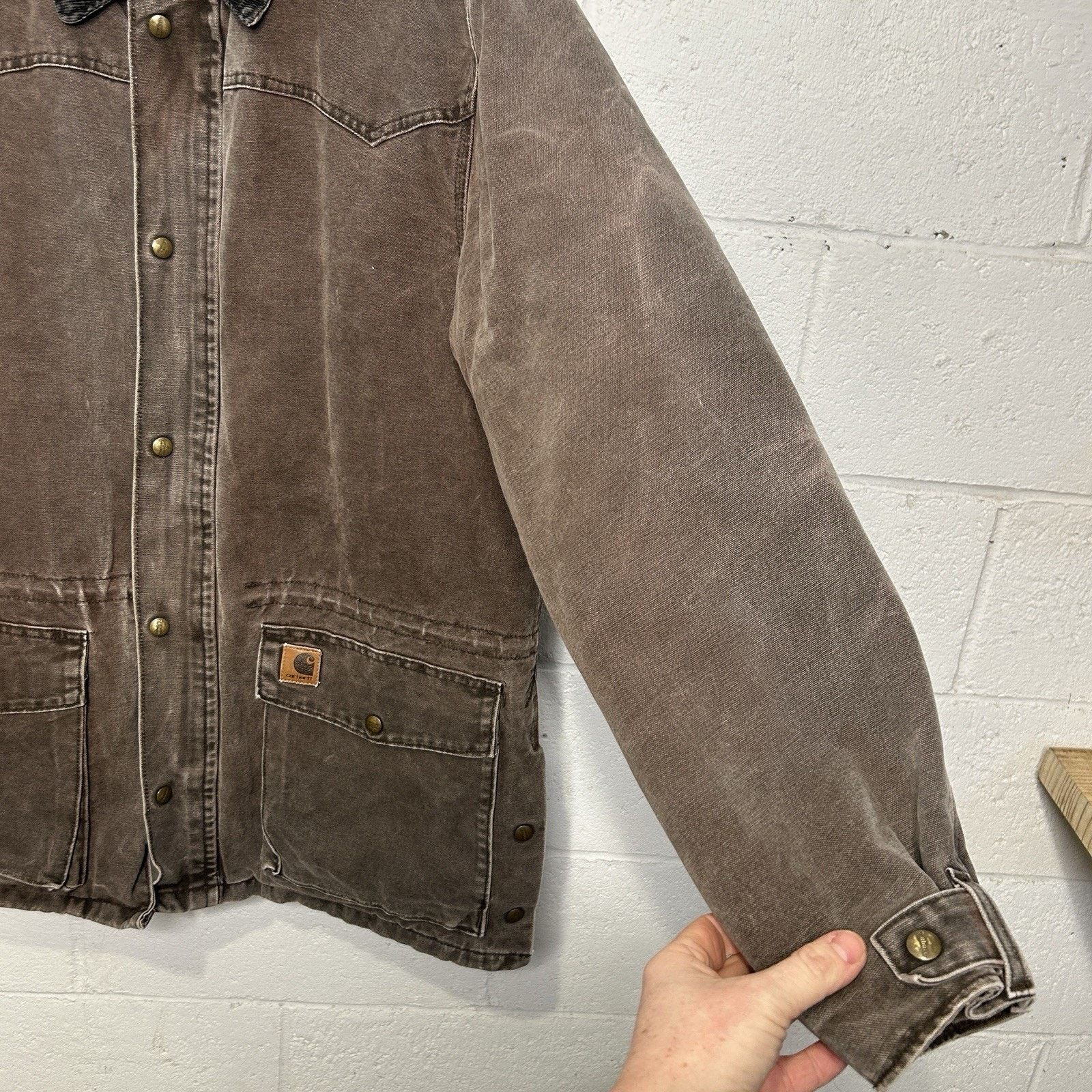 Carhartt Vintage Carhartt Blanket-Lined Ranch Coat “Chestnut” C52 CHT Size US L / EU 52-54 / 3 - 4 Thumbnail