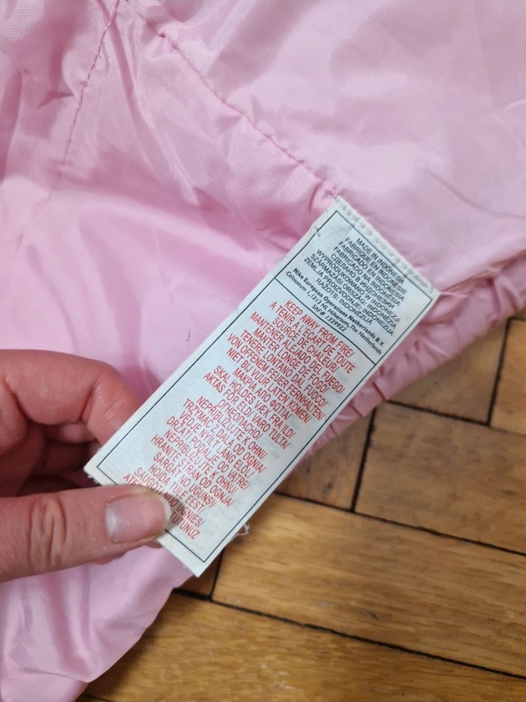 Nike Nike vintage pink puffer bomber jacket y2k 2000s Size S / US 4 / IT 40 - 6 Thumbnail