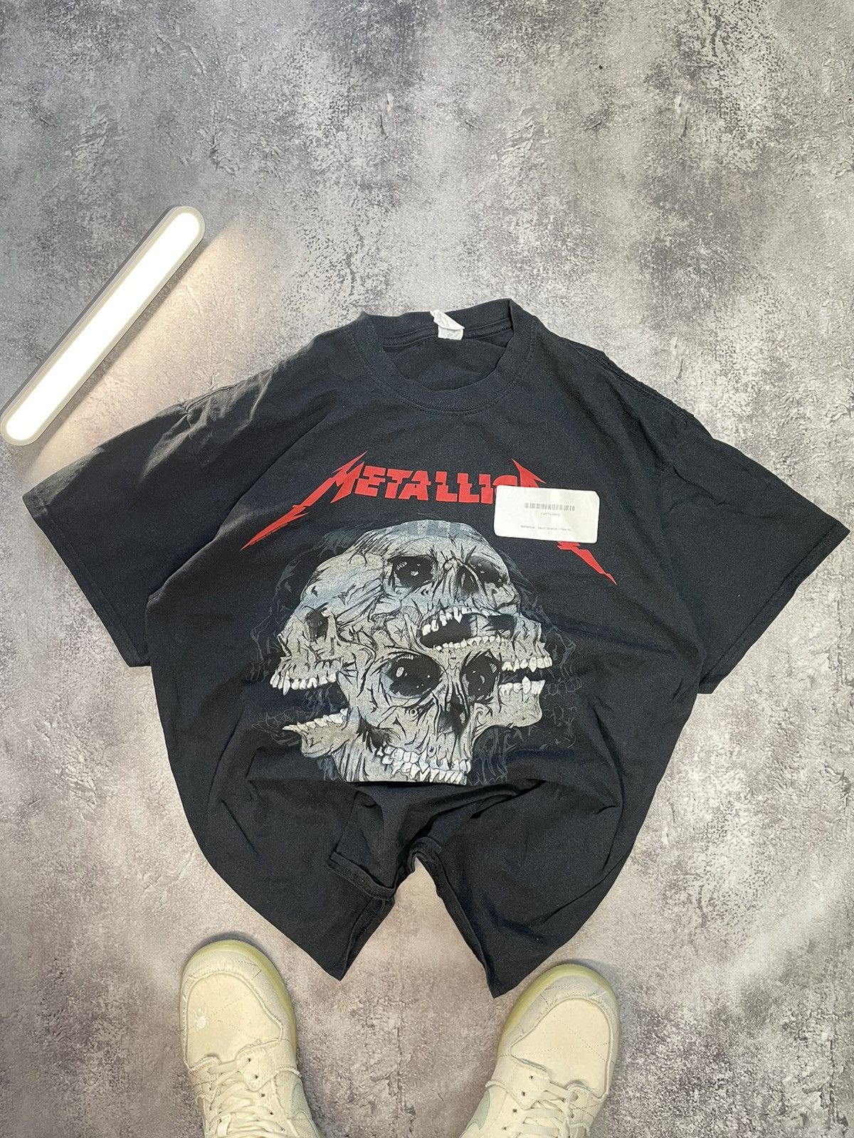 Metallica Vintage Metallica Pushead OG 'Death Is Pain' Tee Size US XL / EU 56 / 4 - 1 Thumbnail