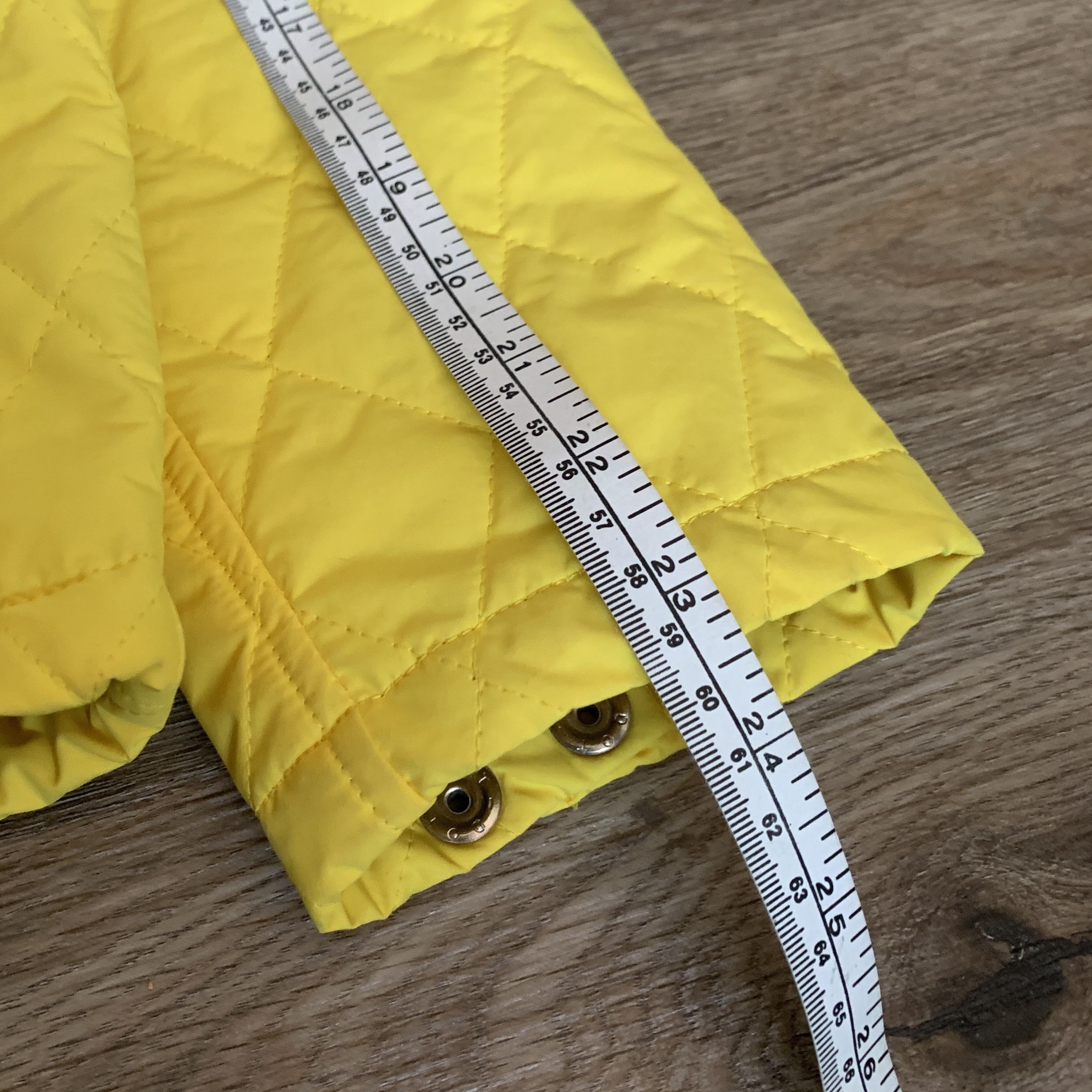 Bedwin & The Heartbreakers “Jill” Quilted Coaches Jacket Yellow - 3 Size US L / EU 52-54 / 3 - 7 Thumbnail