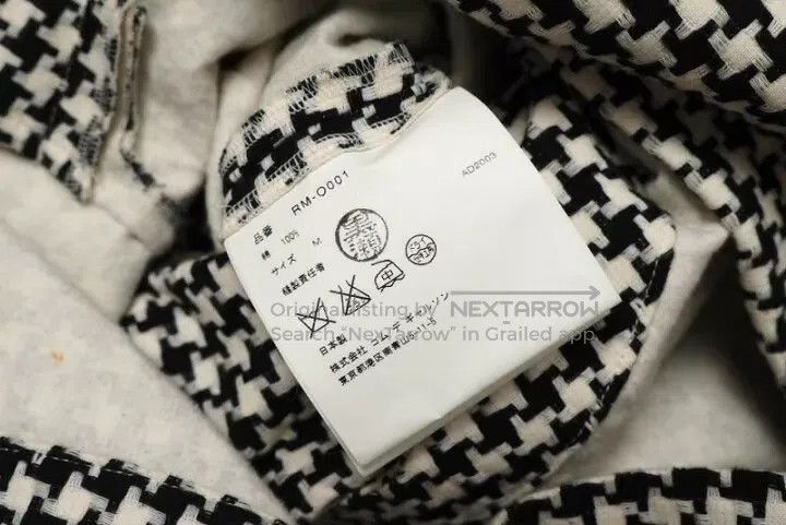 Comme des Garcons Comme des Garcons Retro Houndstooth Openwork Geo Round Nec Size M / US 6-8 / IT 42-44 - 8 Thumbnail