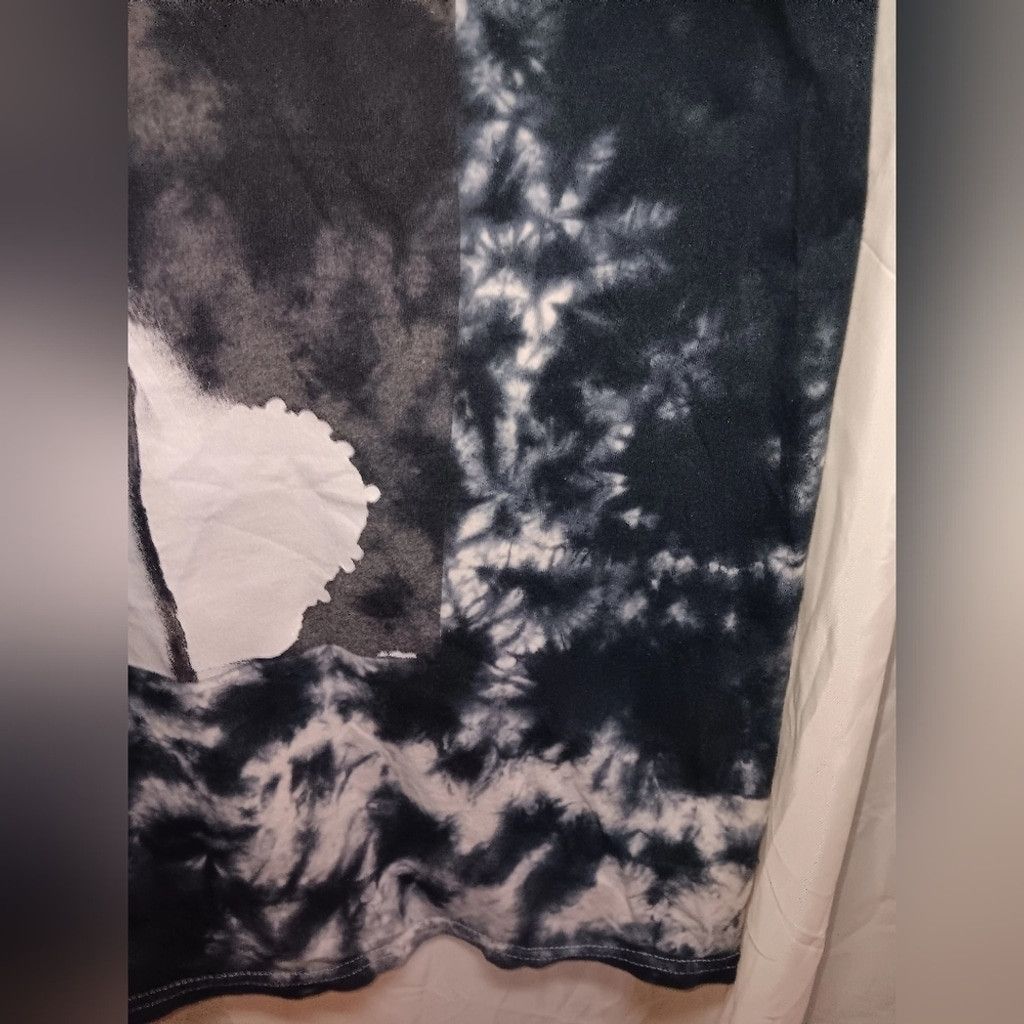 Serengeti Selena, t shirt, blue/black tye dye, men's medium, euc Size US M / EU 48-50 / 2 - 2 Thumbnail