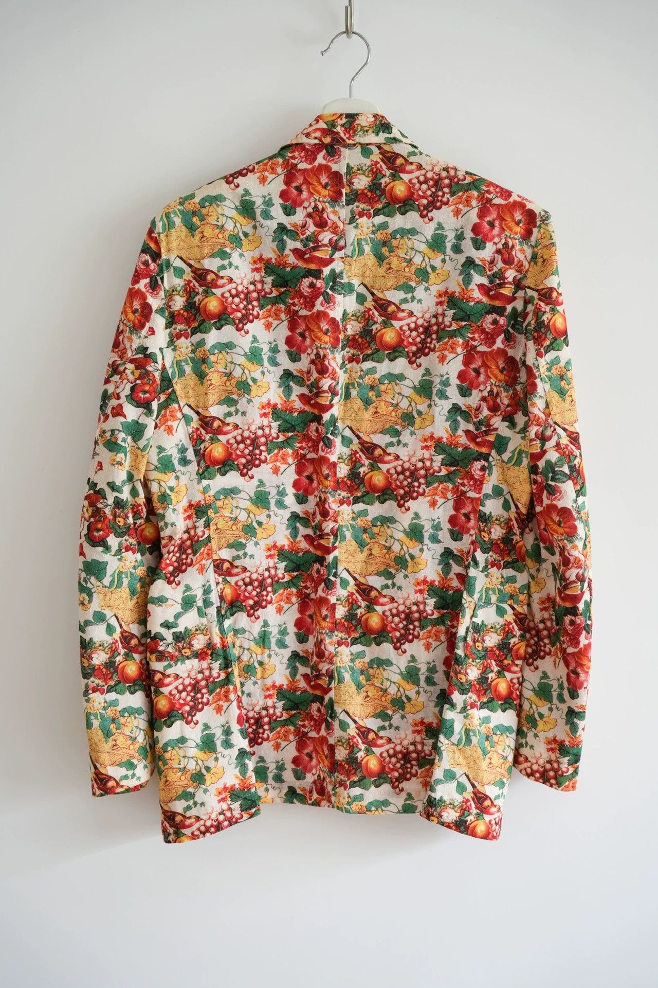 Yohji Yamamoto Yohji Yamamoto 11SS All-Over Floral Print Blazer Size US M / EU 48-50 / 2 - 2 Thumbnail