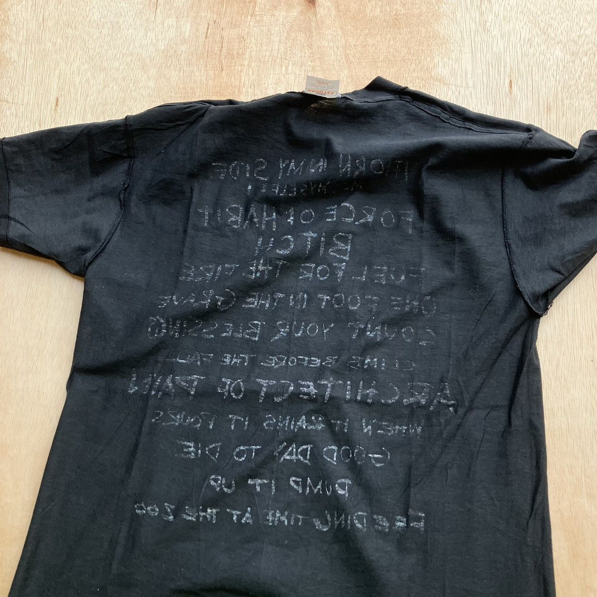 Band Tees × Vintage VINTAGE BAND TEES EXODUS FORCE OF HABIT RALPH STEAD BROCKUM Size US M / EU 48-50 / 2 - 7 Thumbnail