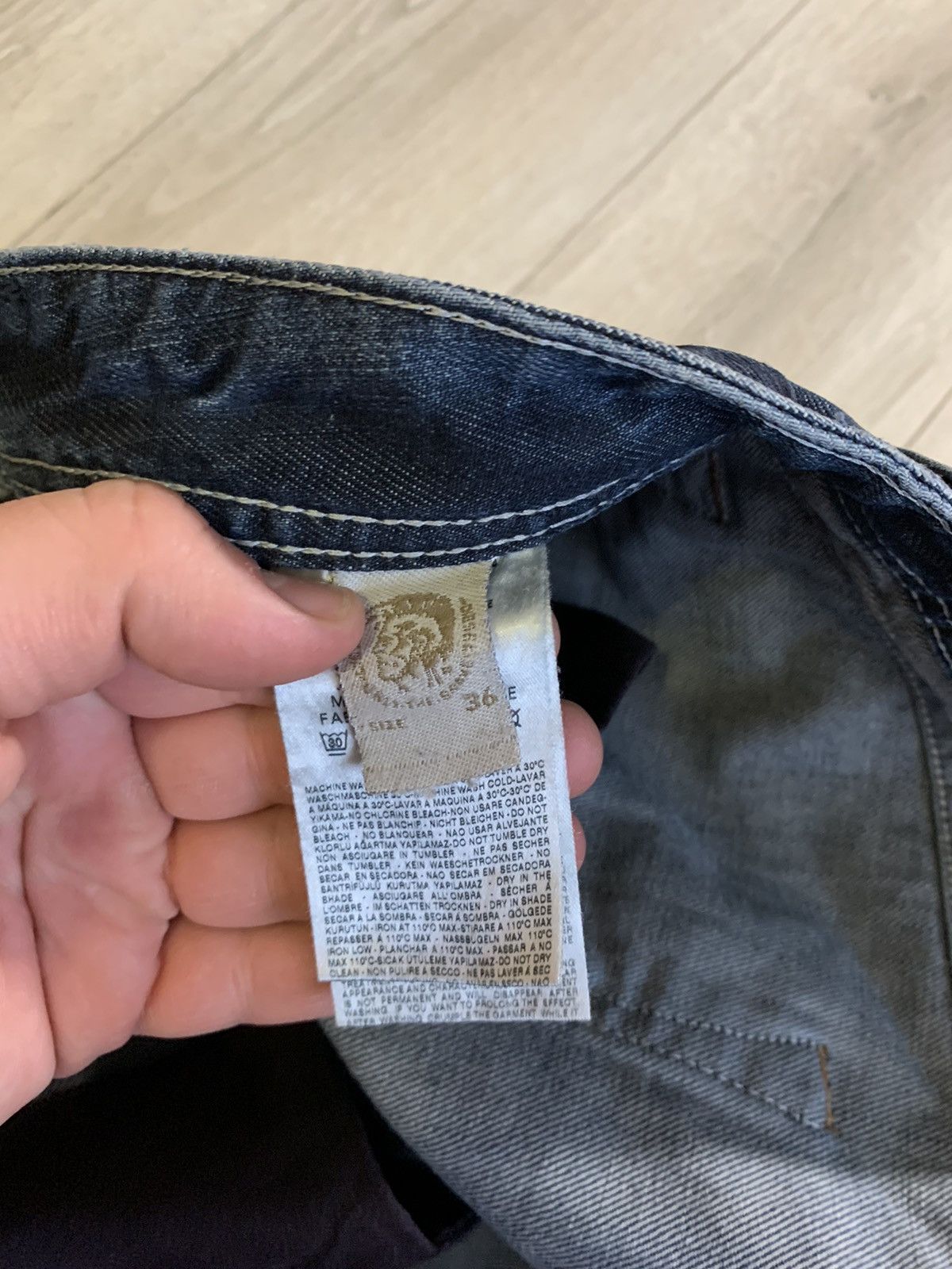 Diesel 🌊Mens Vintage Diesel Jeans Denim Pants Size US 36 / EU 52 - 16 Thumbnail