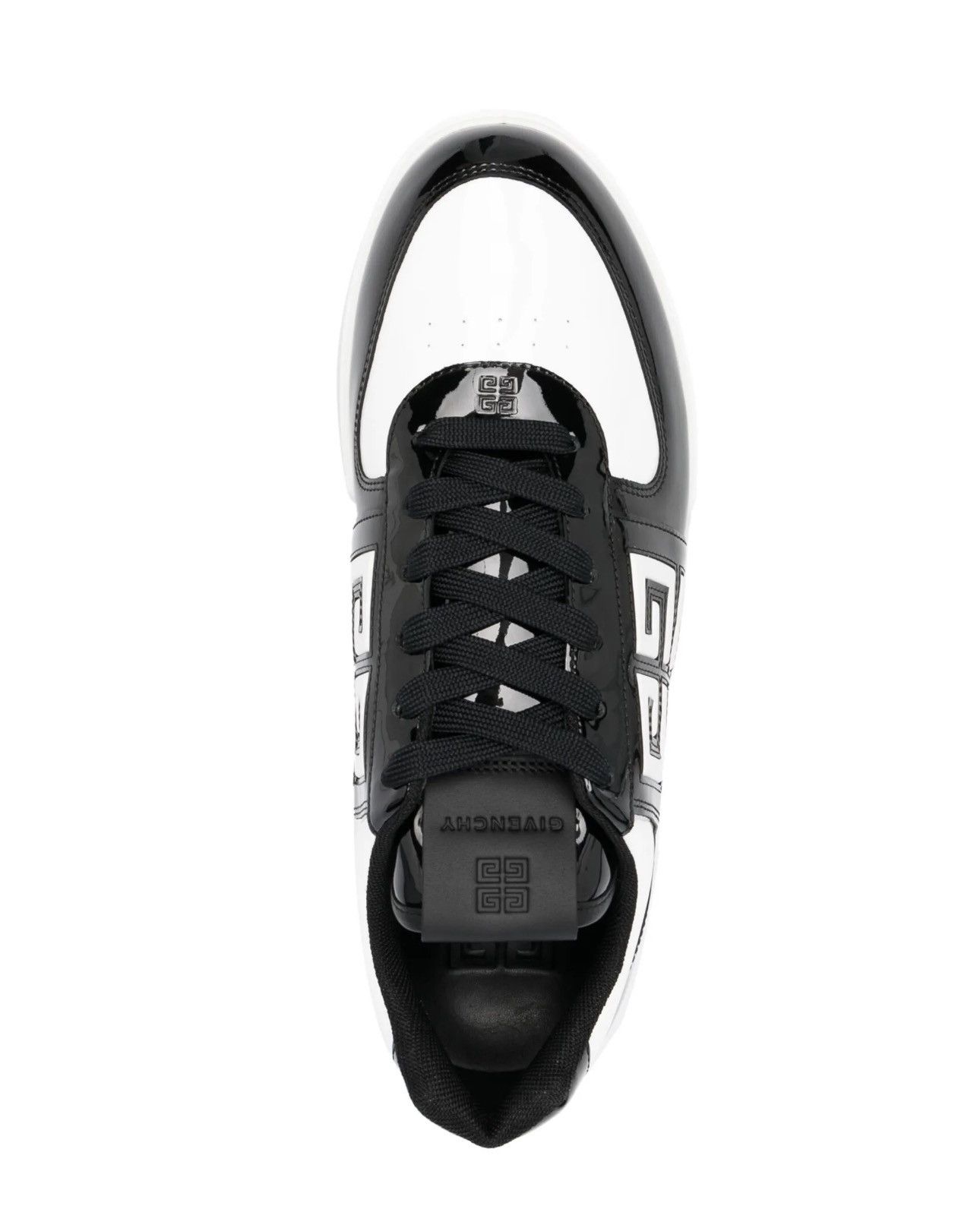 Givenchy GIVENCHY G4 LOW SNEAKERS - BLACK/WHITE Size US 10.5 / EU 43-44 - 2 Thumbnail