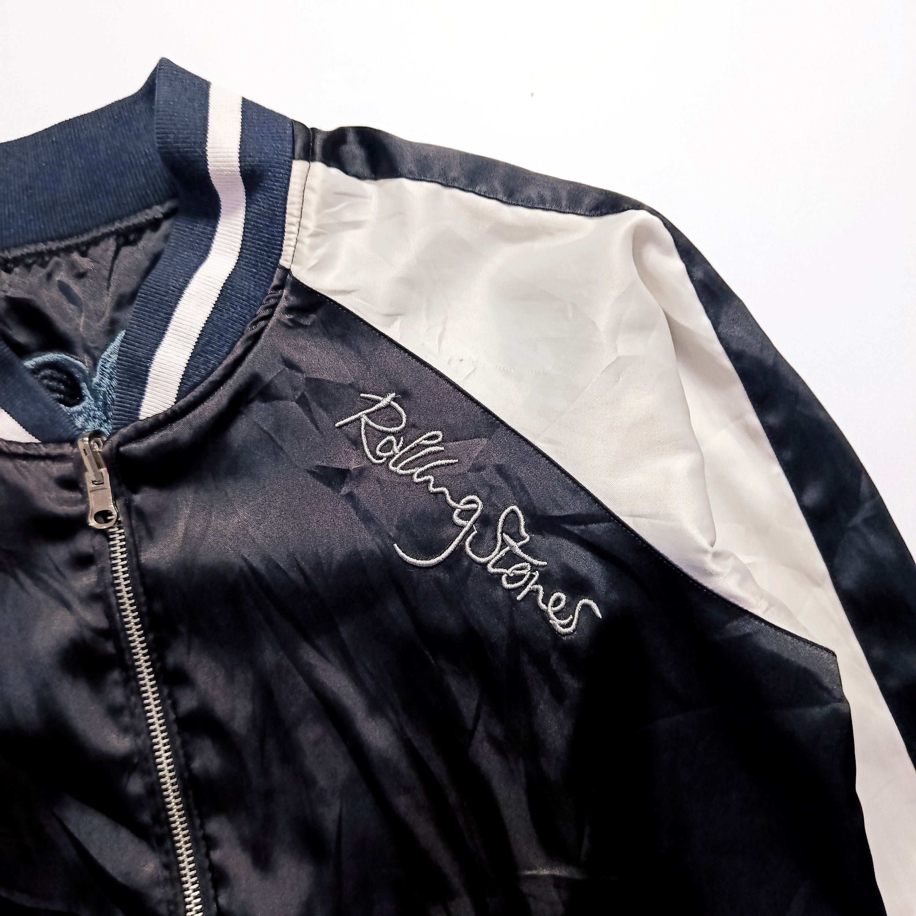 Rolling Stones Japan Reversible Silk Sukajan Jacket
