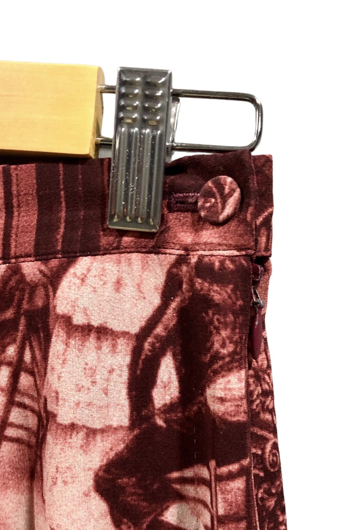 Jean Paul Gaultier Vintage Jean Paul Gaultier SS 1998 Frida Kahlo Printed Pants Size 25" / US 0 / IT 36 - 3 Thumbnail