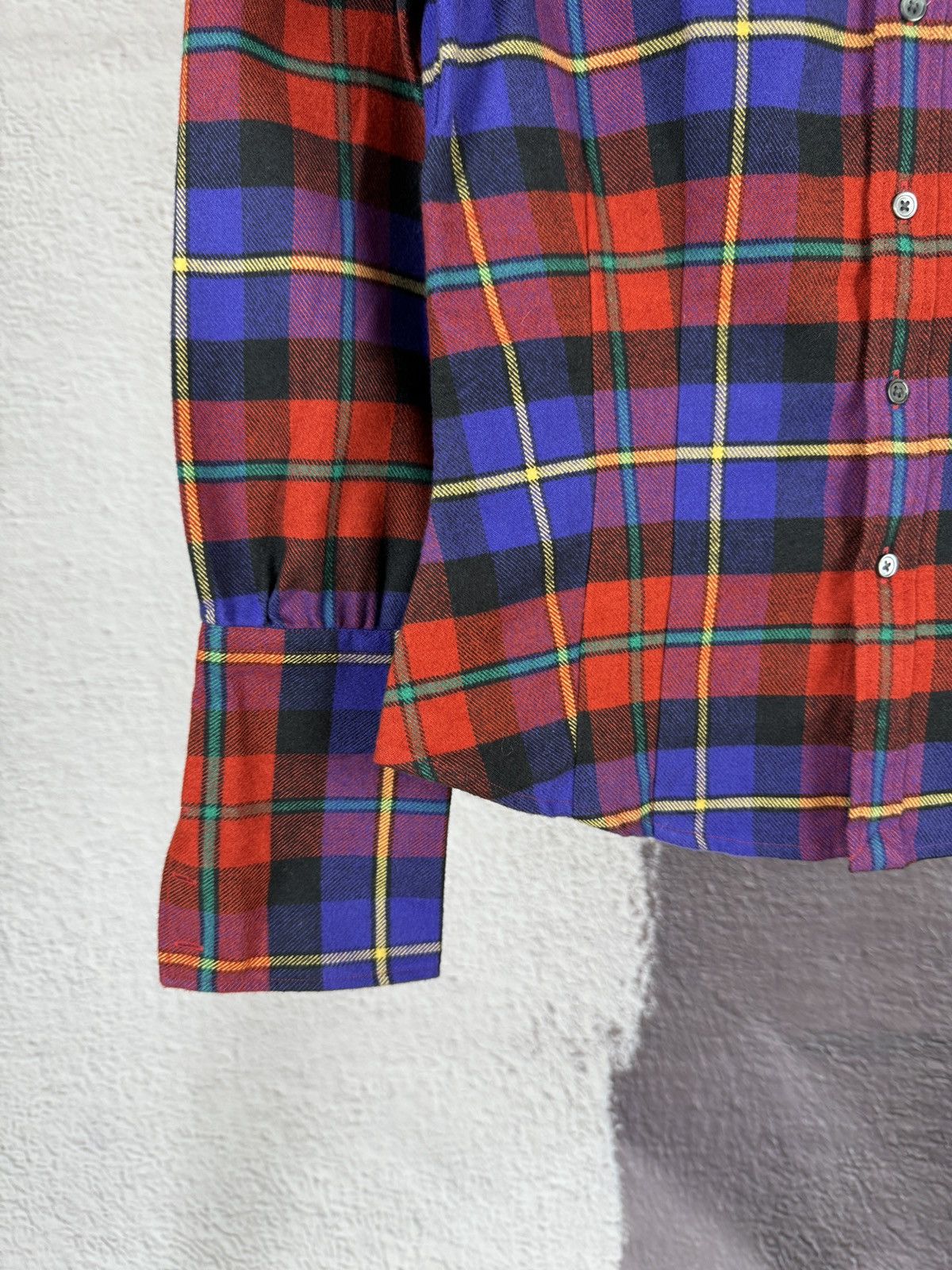 Ralph Lauren Ralph Lauren vintage checkered wool cotton flannel shirt Size M / US 6-8 / IT 42-44 - 5 Thumbnail