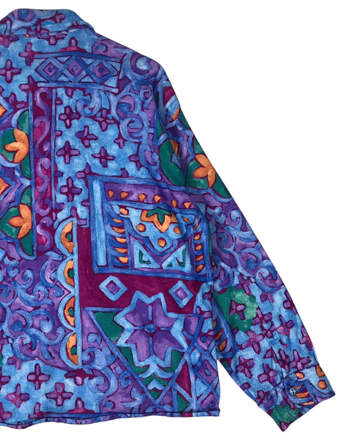 Art Comes First × Japanese Brand Mauna Kea Hawaii Micro Fleece Button Ups Art Graphic Size US L / EU 52-54 / 3 - 5 Thumbnail
