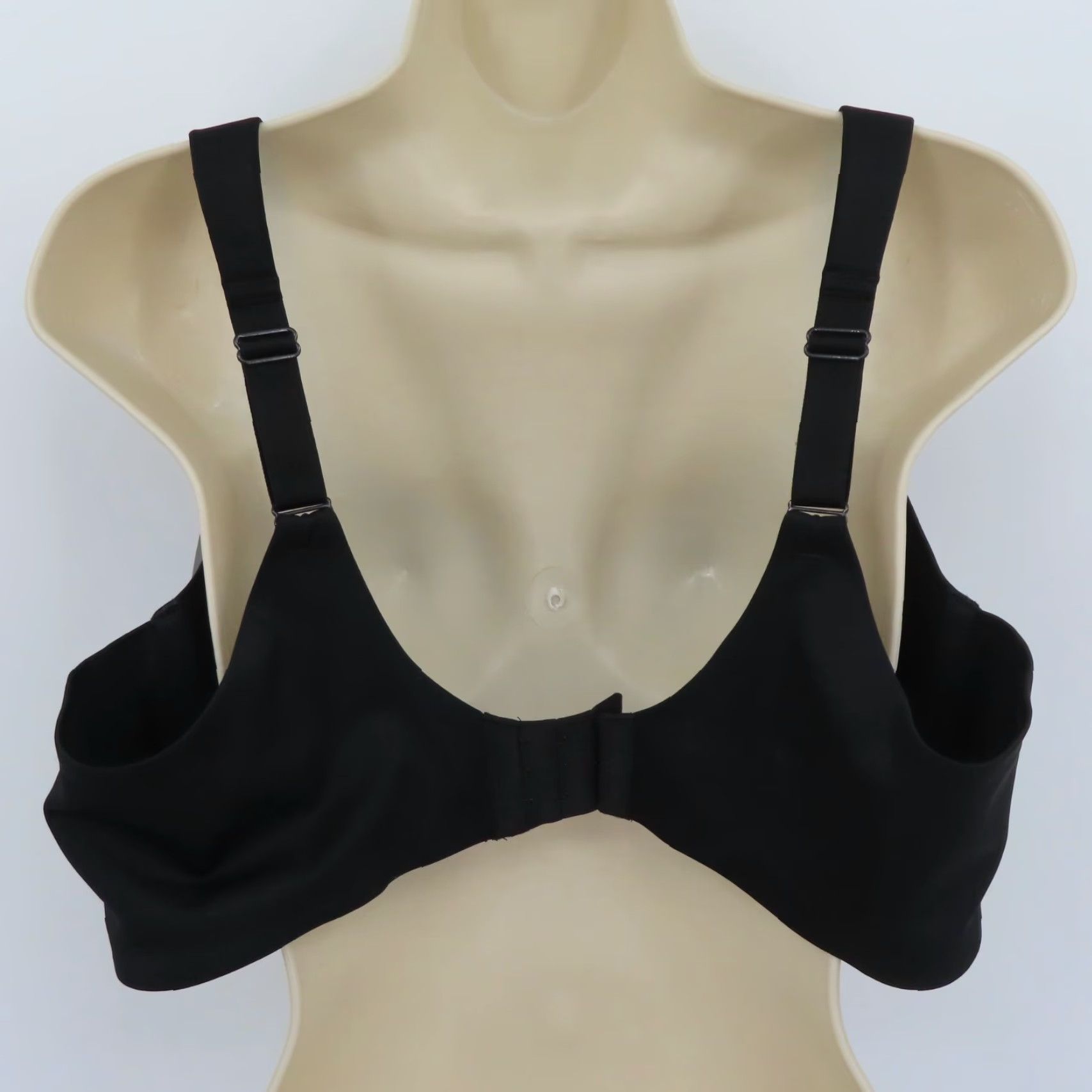 Vintage Ambrielle Bra Solid Black Underwire Lined Wide Strap 42DD Plus Size Women NEW Size ONE SIZE - 5 Thumbnail