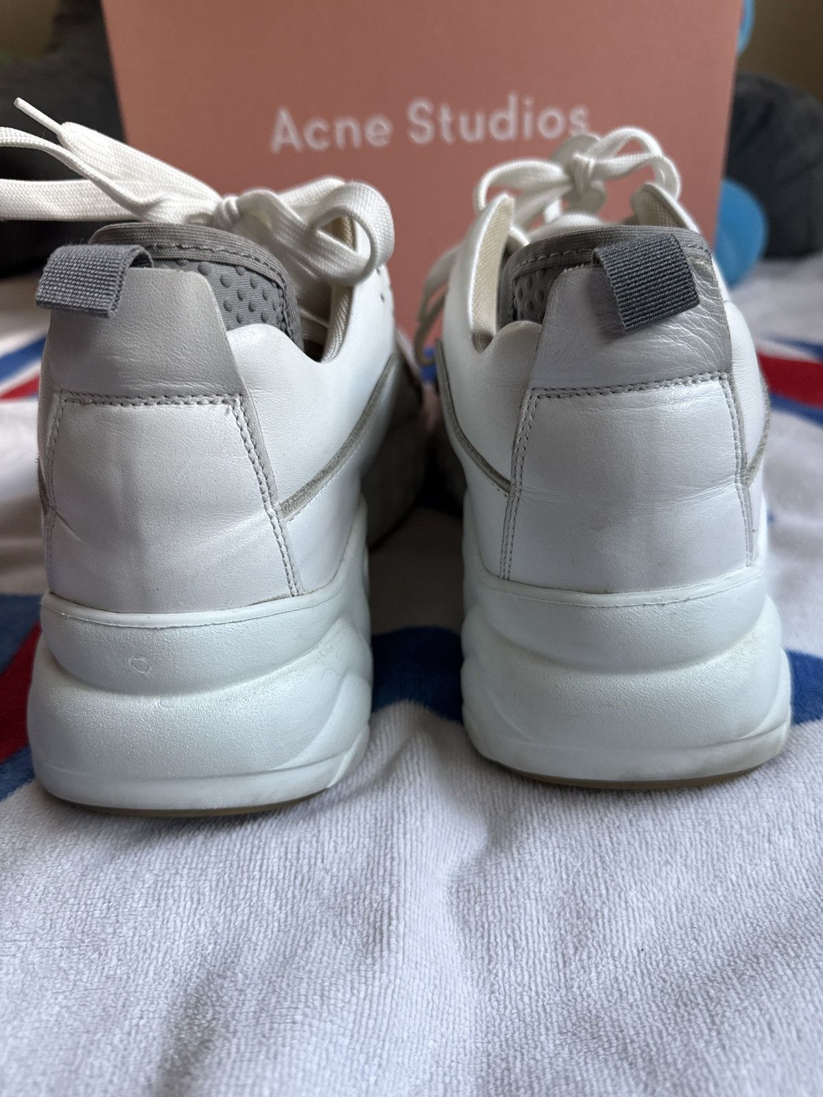 Acne Studios Acne Studios Rockaway Leather Sneakers Size US 12 / EU 45 - 4 Thumbnail