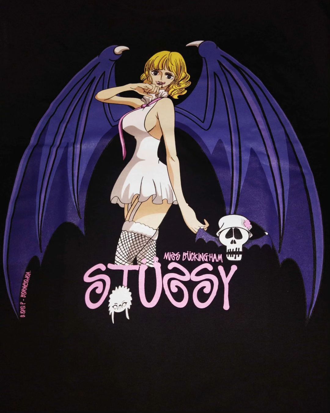Anime × One Piece Ms.Buckingham 'Stussy' - Cipher Pol Aegis 0 (CP0) Modern Tee Size US XL / EU 56 / 4 - 3 Thumbnail